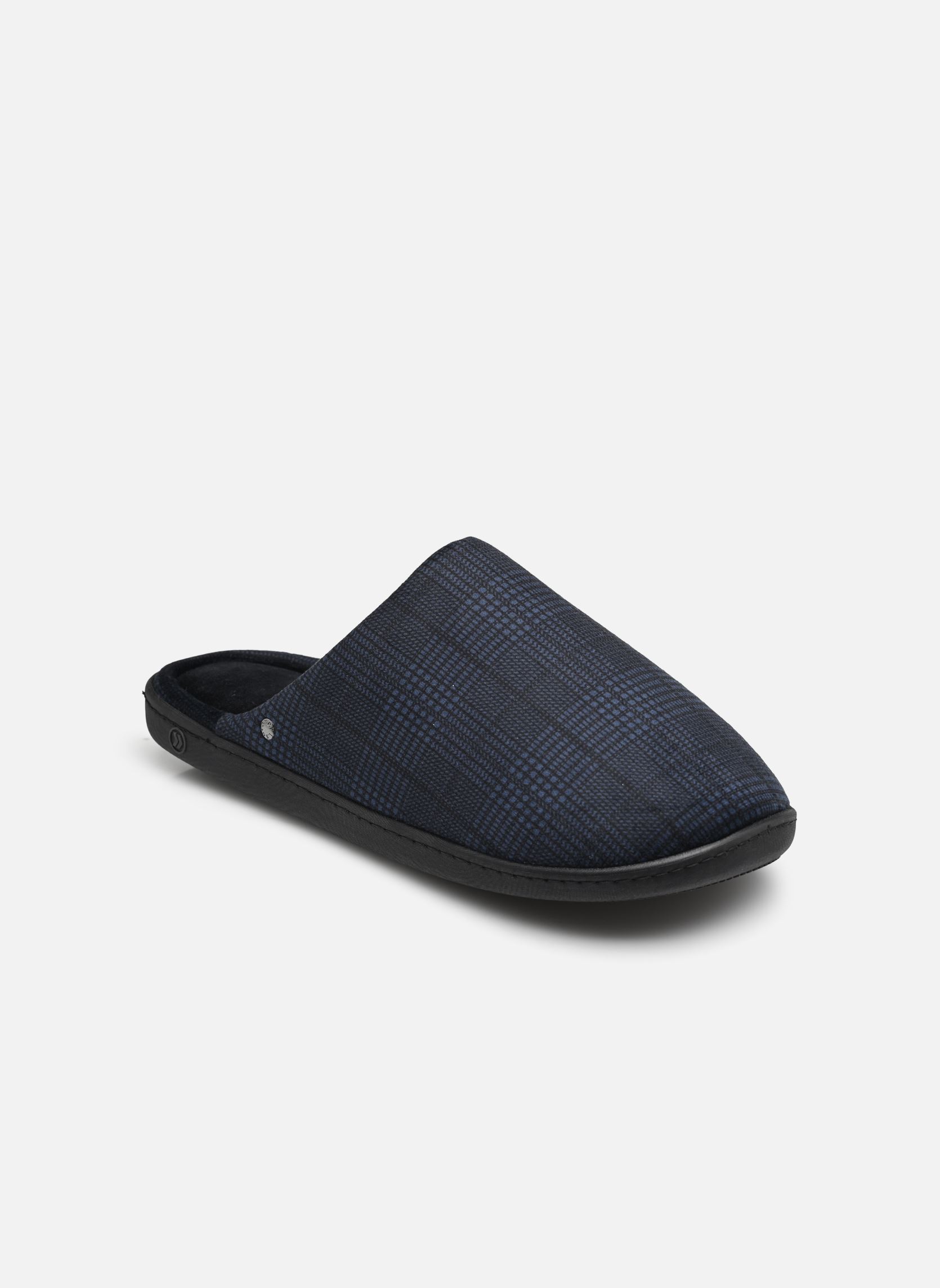Chaussons Mule - Semelle Ergonomique Mousse Interi homme bleu Isotoner Chaussons Mule - Semelle Ergonomique Mousse Interi homme bleu Marine