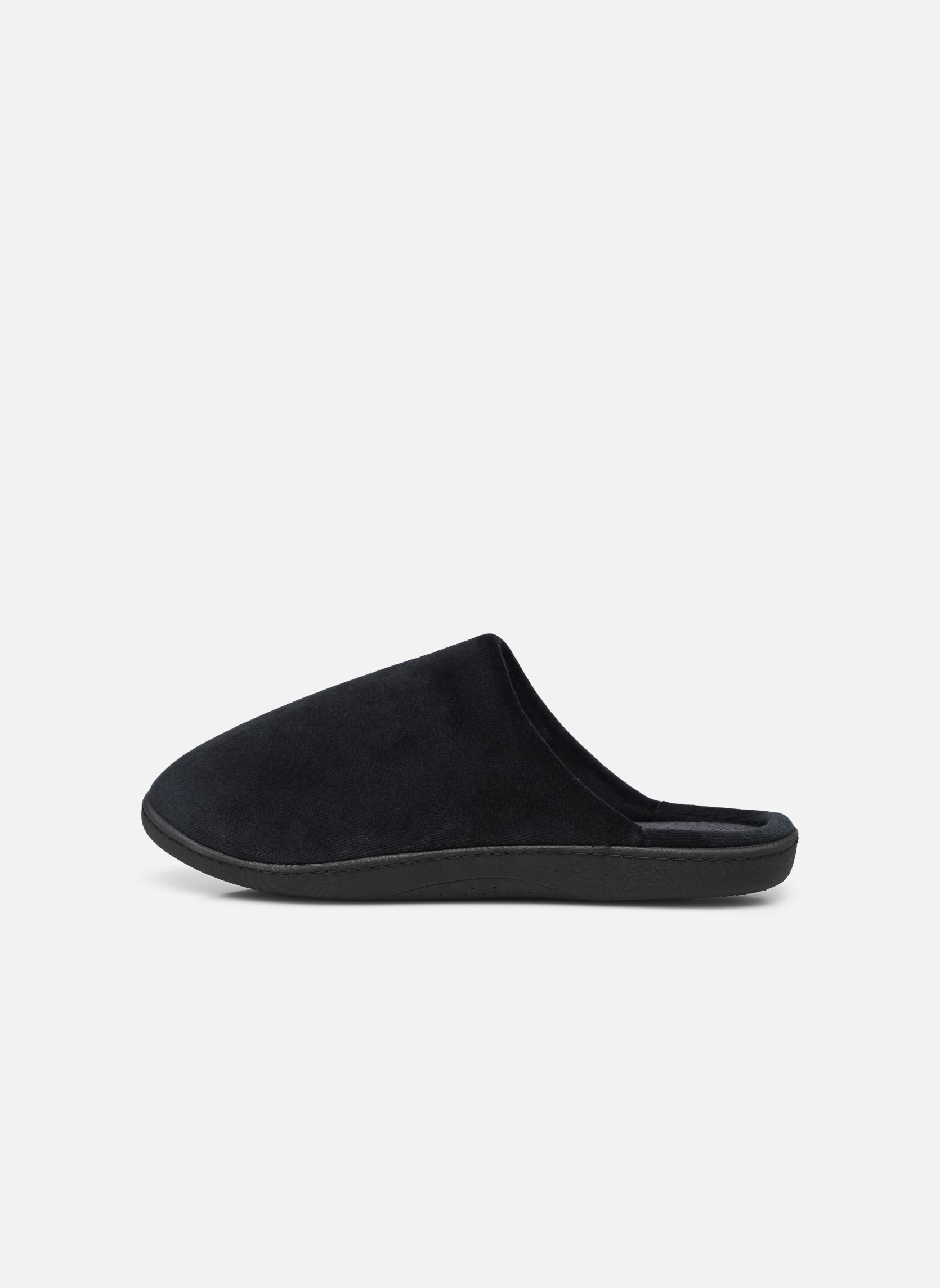 Chaussons Mule - Semelle Ergonomique Mousse Interi homme noir Isotoner Chaussons Mule - Semelle Ergonomique Mousse Interi homme noir Noir