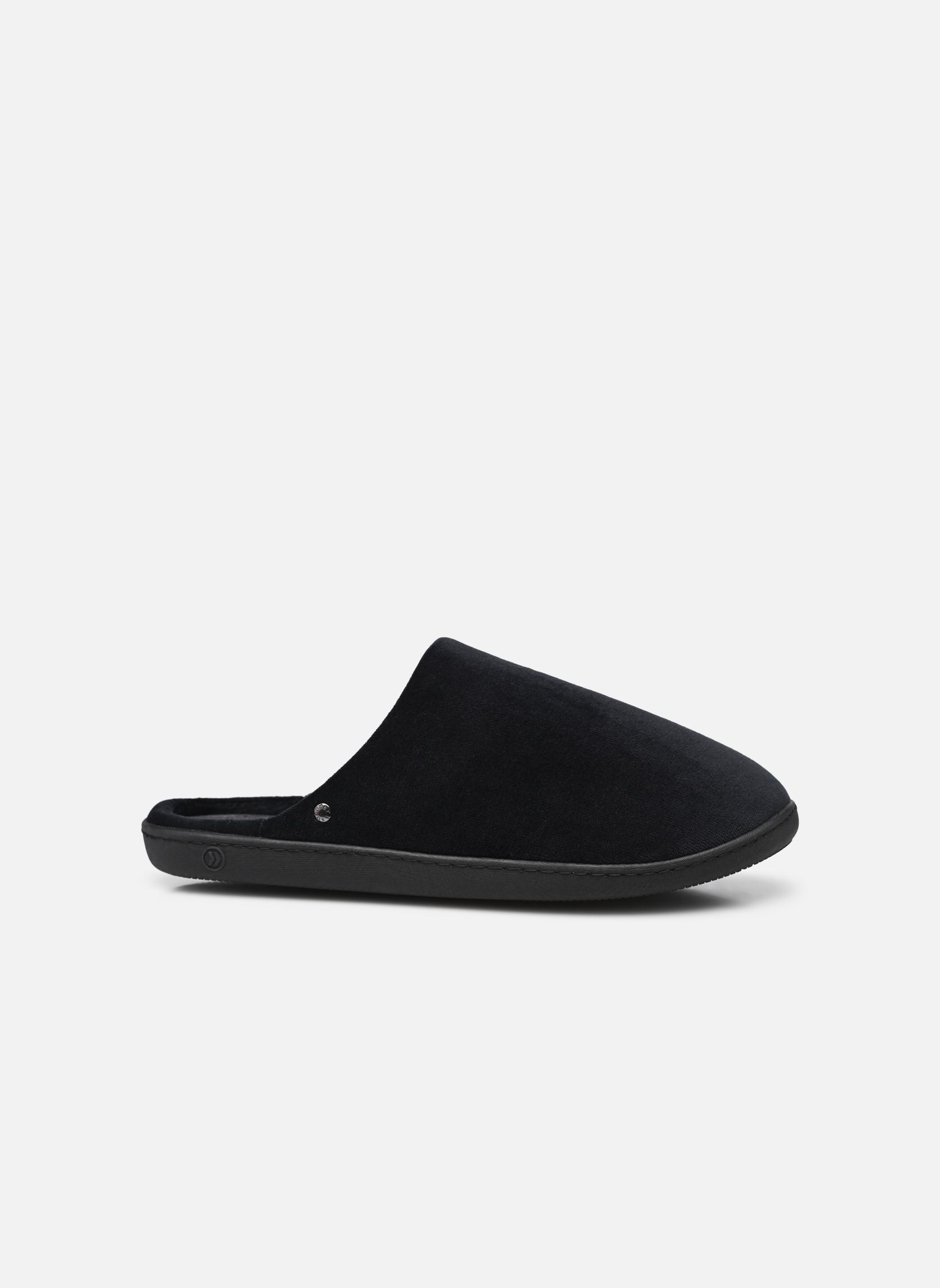 Chaussons Mule - Semelle Ergonomique Mousse Interi homme noir Isotoner Chaussons Mule - Semelle Ergonomique Mousse Interi homme noir Noir