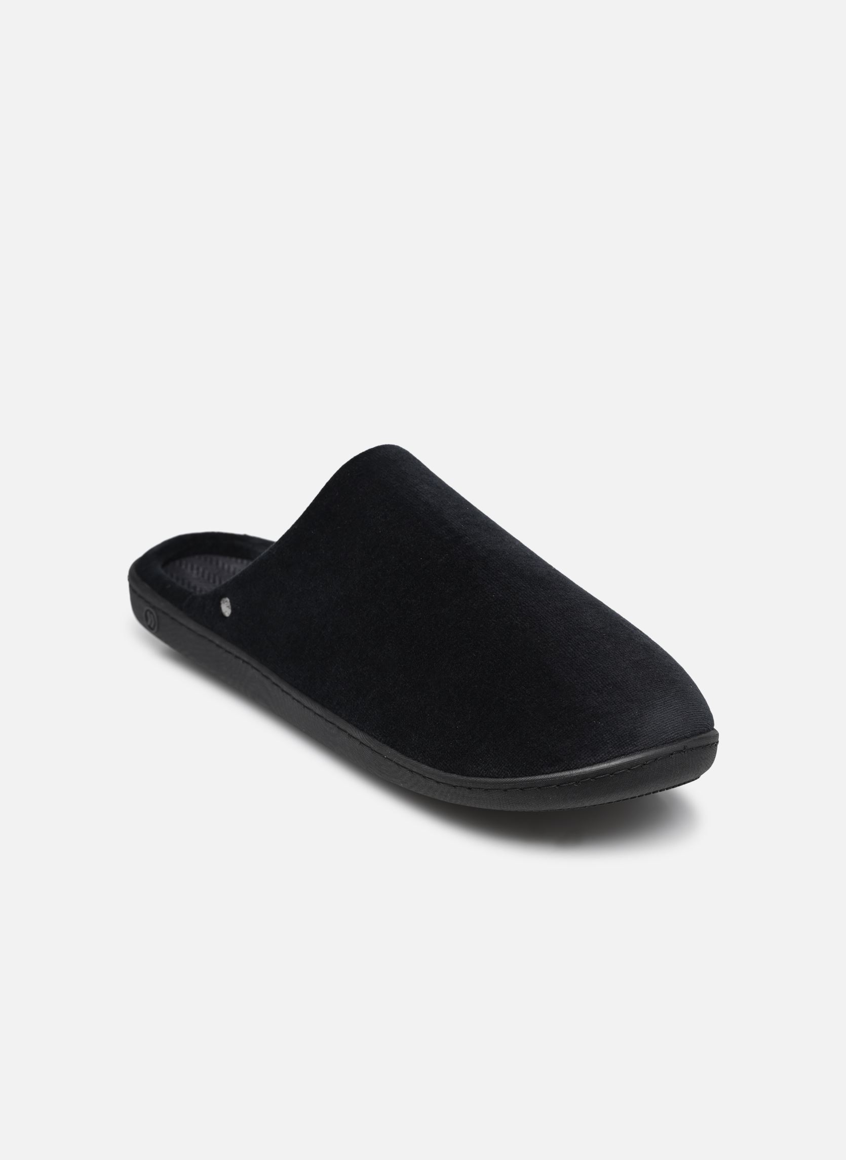 Chaussons Mule - Semelle Ergonomique Mousse Interi homme noir Isotoner Chaussons Mule - Semelle Ergonomique Mousse Interi homme noir Noir