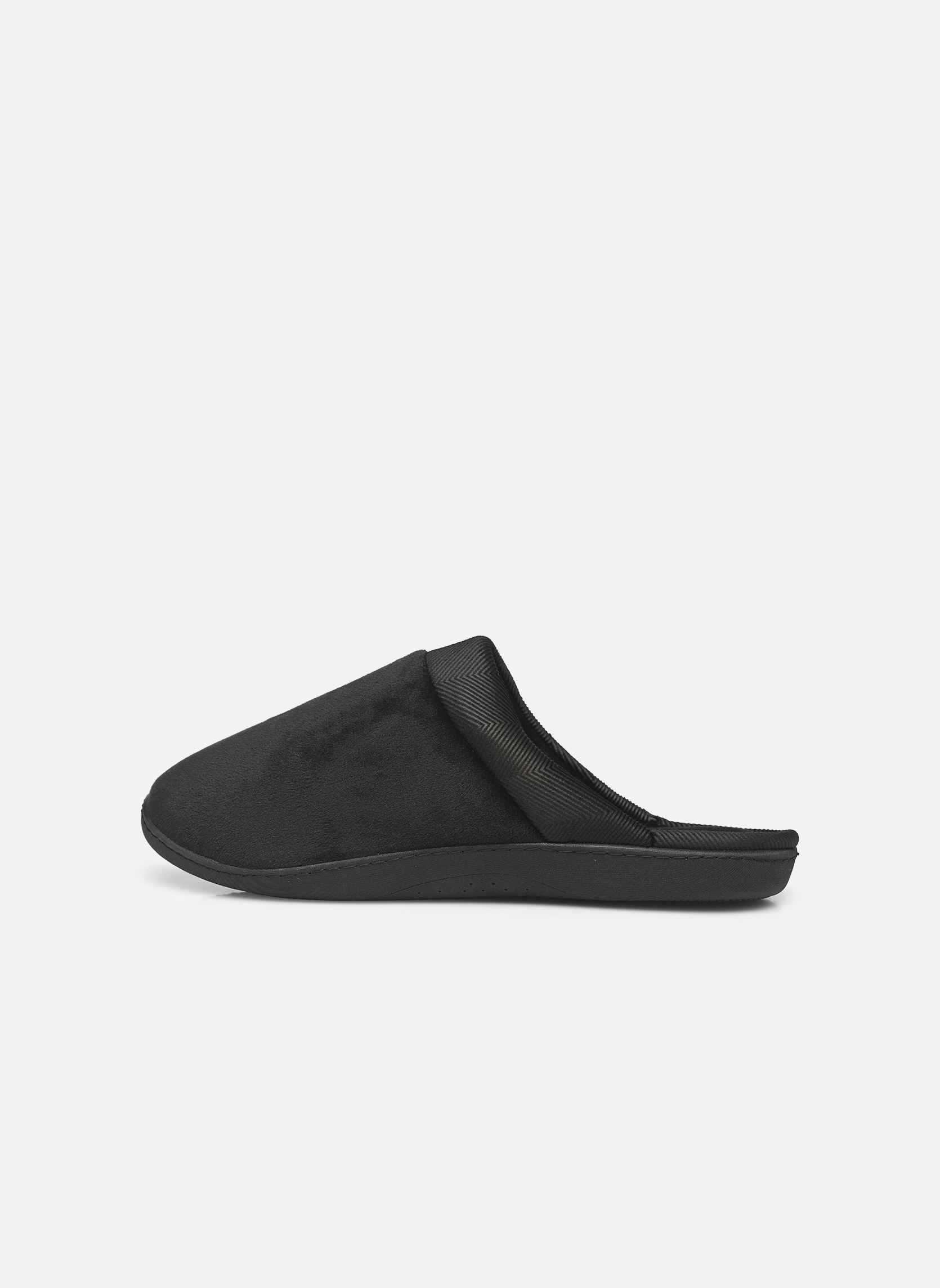 Chaussons Mule - Semelle Ergonomique Mousse Interi homme noir Isotoner Chaussons Mule - Semelle Ergonomique Mousse Interi homme noir Noir/noir