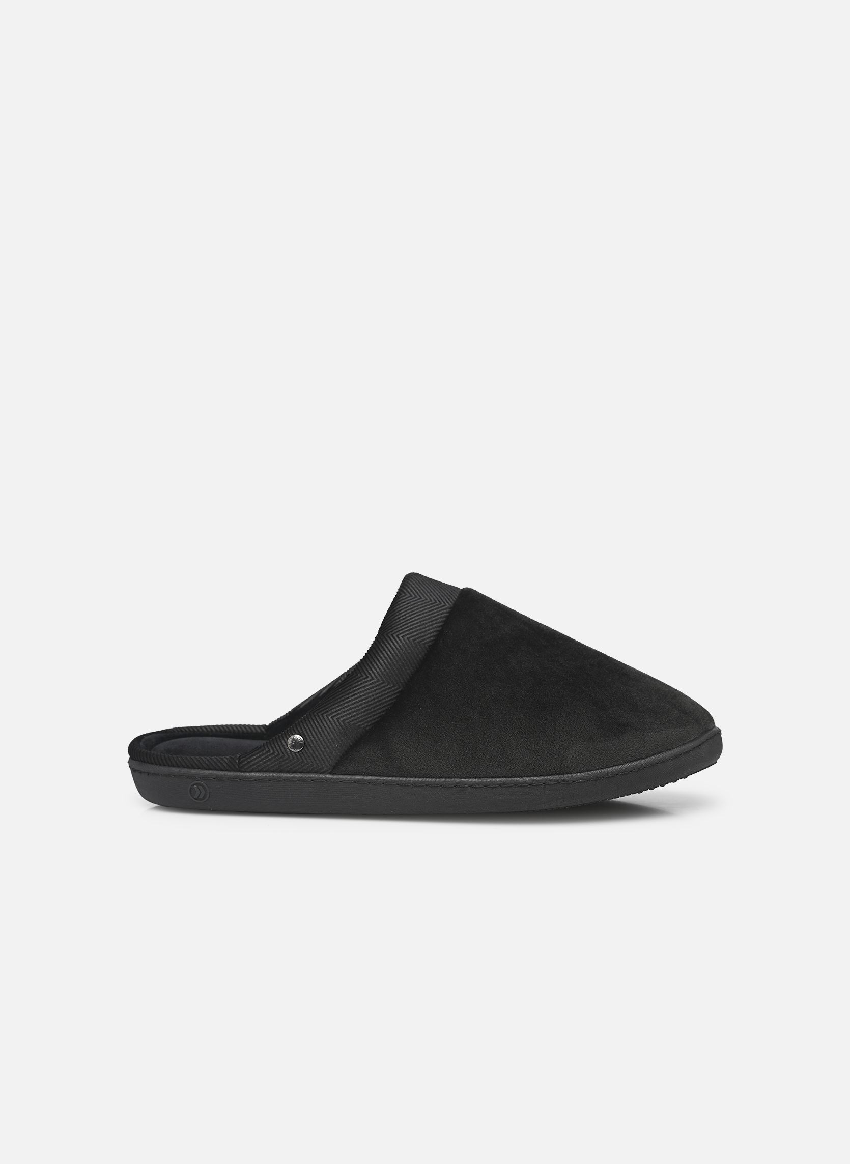Chaussons Mule - Semelle Ergonomique Mousse Interi homme noir Isotoner Chaussons Mule - Semelle Ergonomique Mousse Interi homme noir Noir/noir