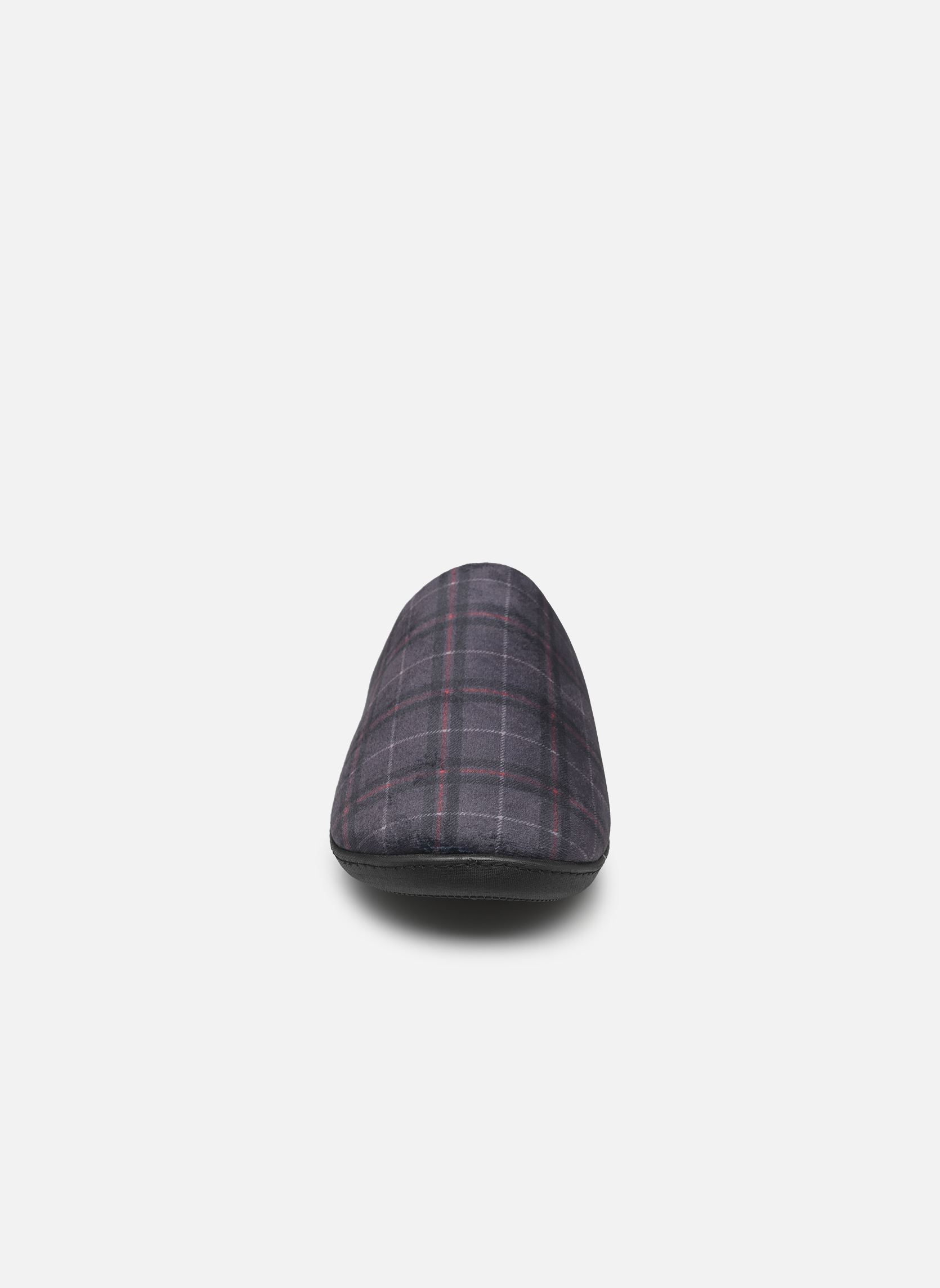 Chaussons Mule - Semelle Ergonomique Mousse Interi homme bleu Isotoner Chaussons Mule - Semelle Ergonomique Mousse Interi homme bleu Tartan