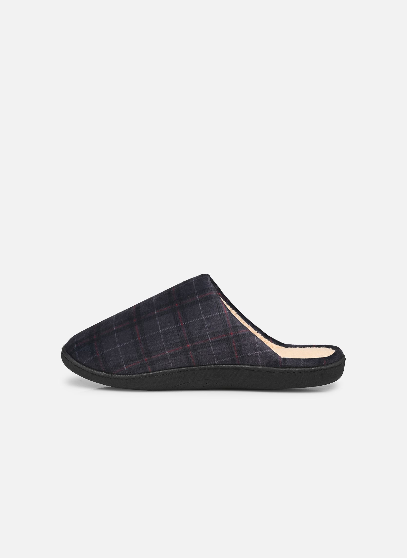 Chaussons Mule - Semelle Ergonomique Mousse Interi homme bleu Isotoner Chaussons Mule - Semelle Ergonomique Mousse Interi homme bleu Tartan