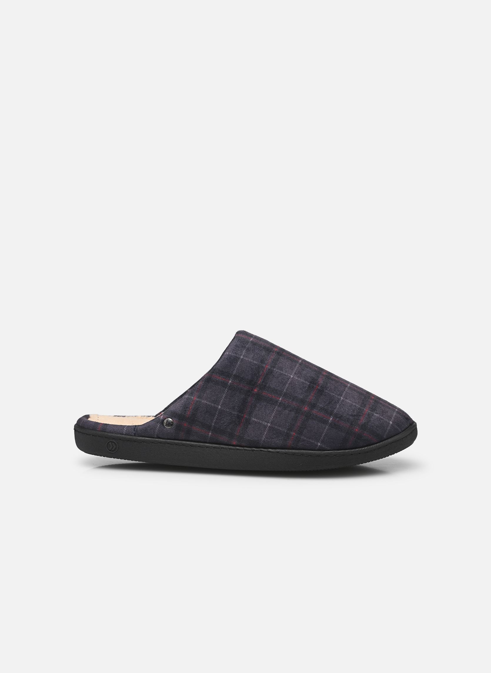 Chaussons Mule - Semelle Ergonomique Mousse Interi homme bleu Isotoner Chaussons Mule - Semelle Ergonomique Mousse Interi homme bleu Tartan