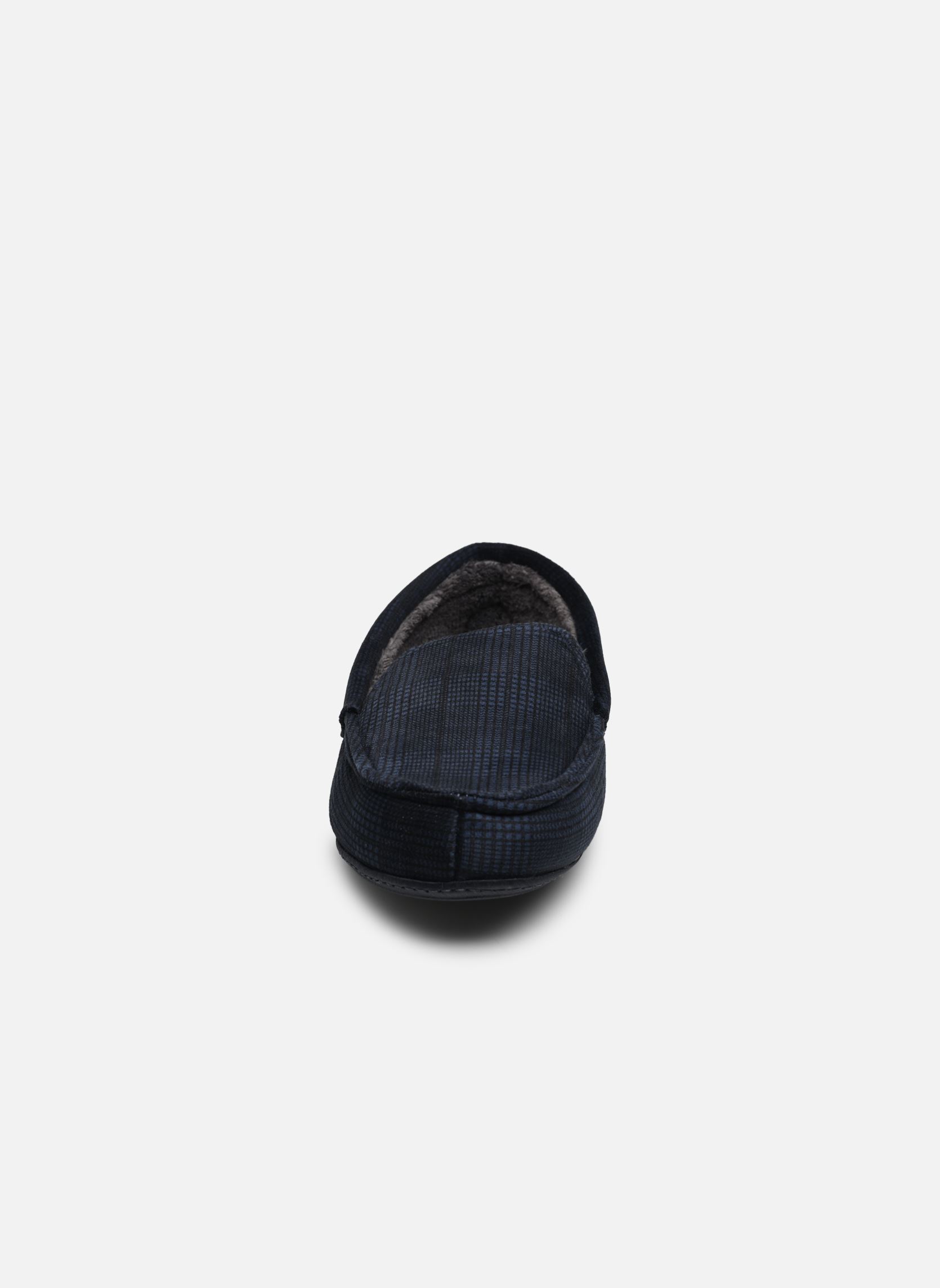 Chaussons 98043 homme bleu Isotoner Chaussons 98043 homme bleu Marine