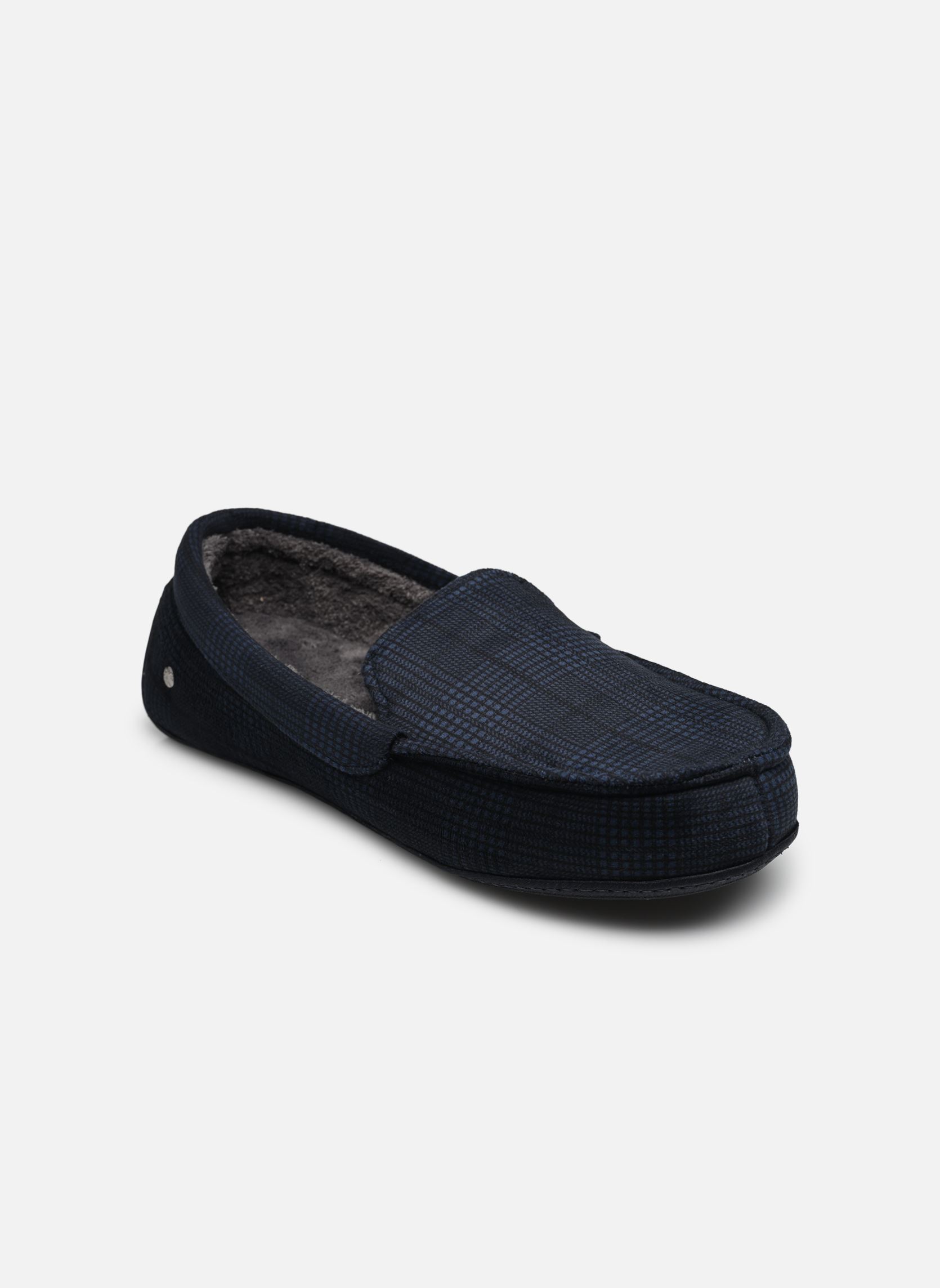 Chaussons 98043 homme bleu Isotoner Chaussons 98043 homme bleu Marine