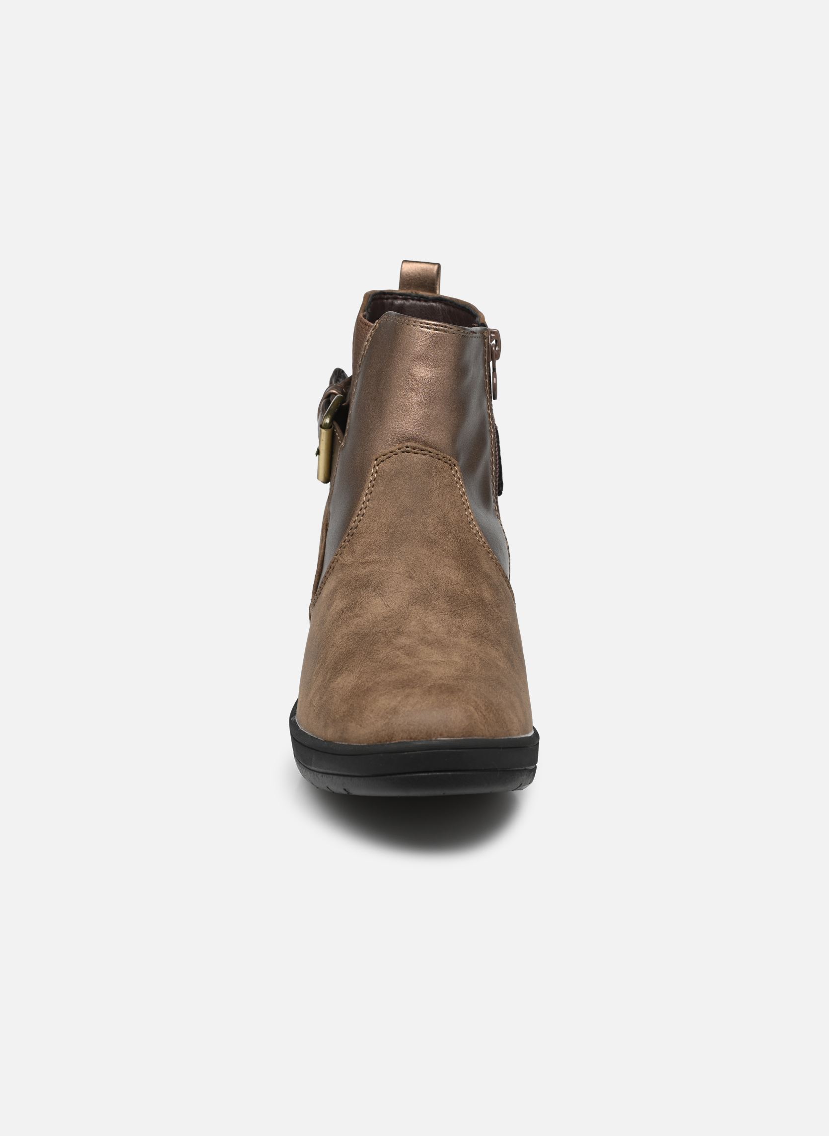 Stiefeletten und Stiefel 94956 damen braun Isotoner Stiefeletten und Stiefel 94956 damen braun marron