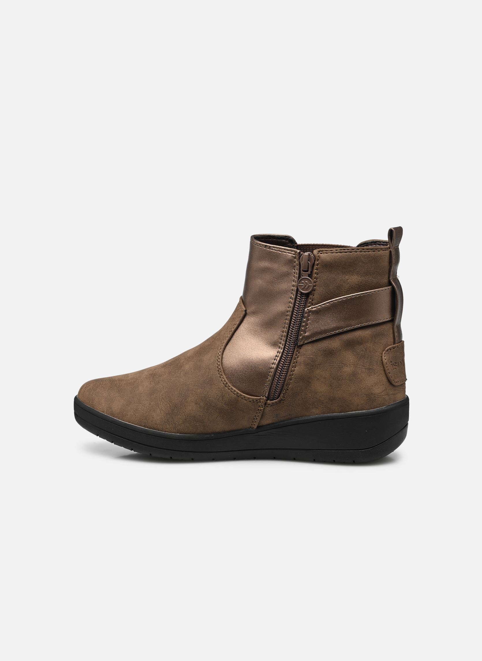 Stiefeletten und Stiefel 94956 damen braun Isotoner Stiefeletten und Stiefel 94956 damen braun marron