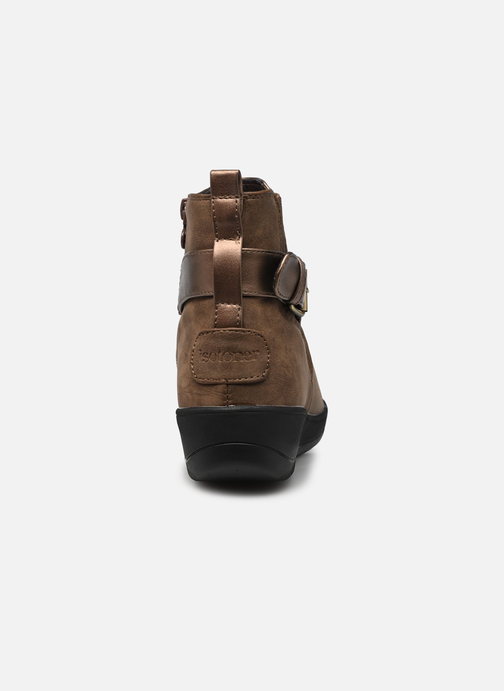 Stiefeletten und Stiefel 94956 damen braun Isotoner Stiefeletten und Stiefel 94956 damen braun marron