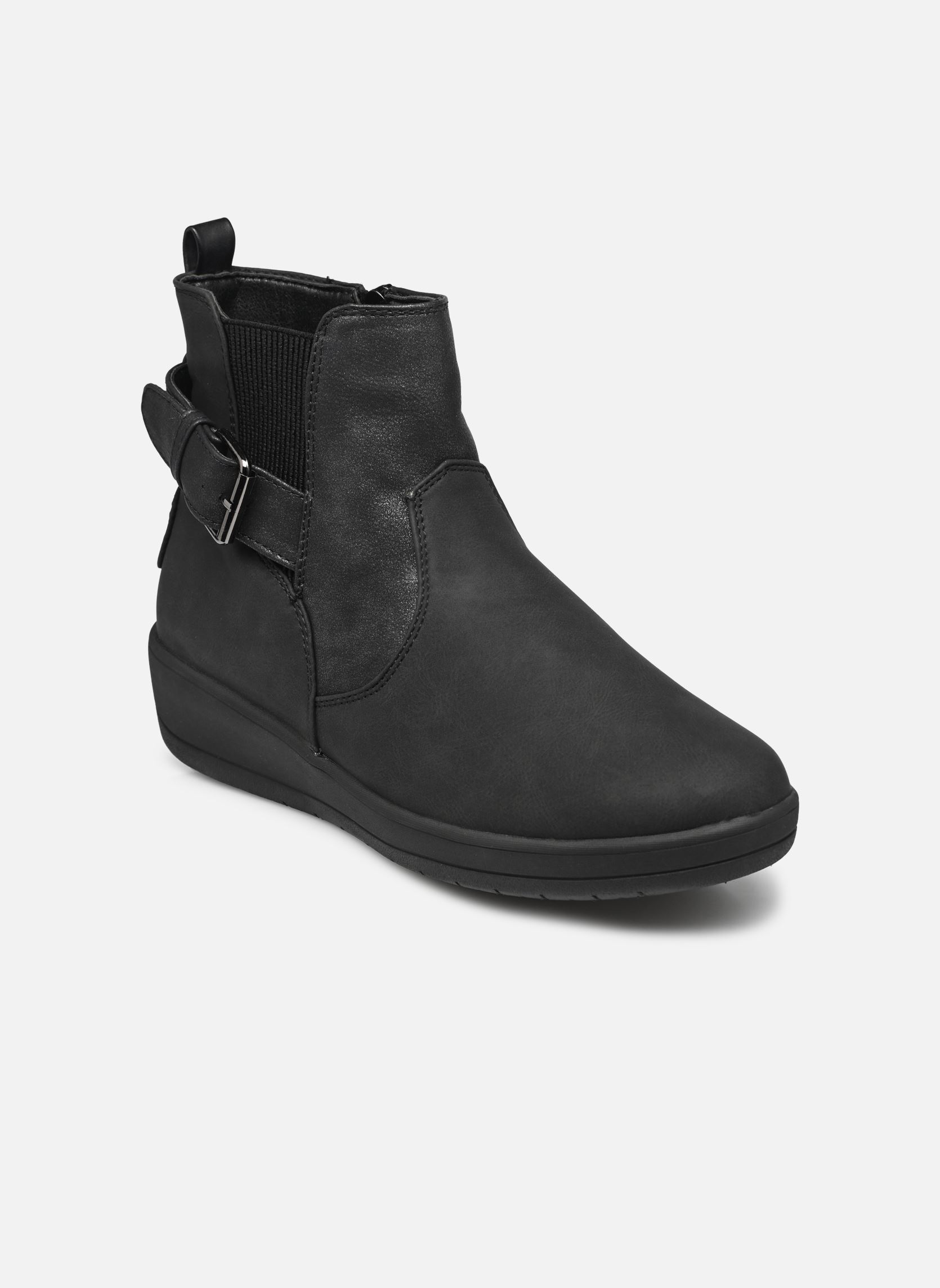 Stiefeletten und Stiefel 94956 damen schwarz Isotoner Stiefeletten und Stiefel 94956 damen schwarz NOIR