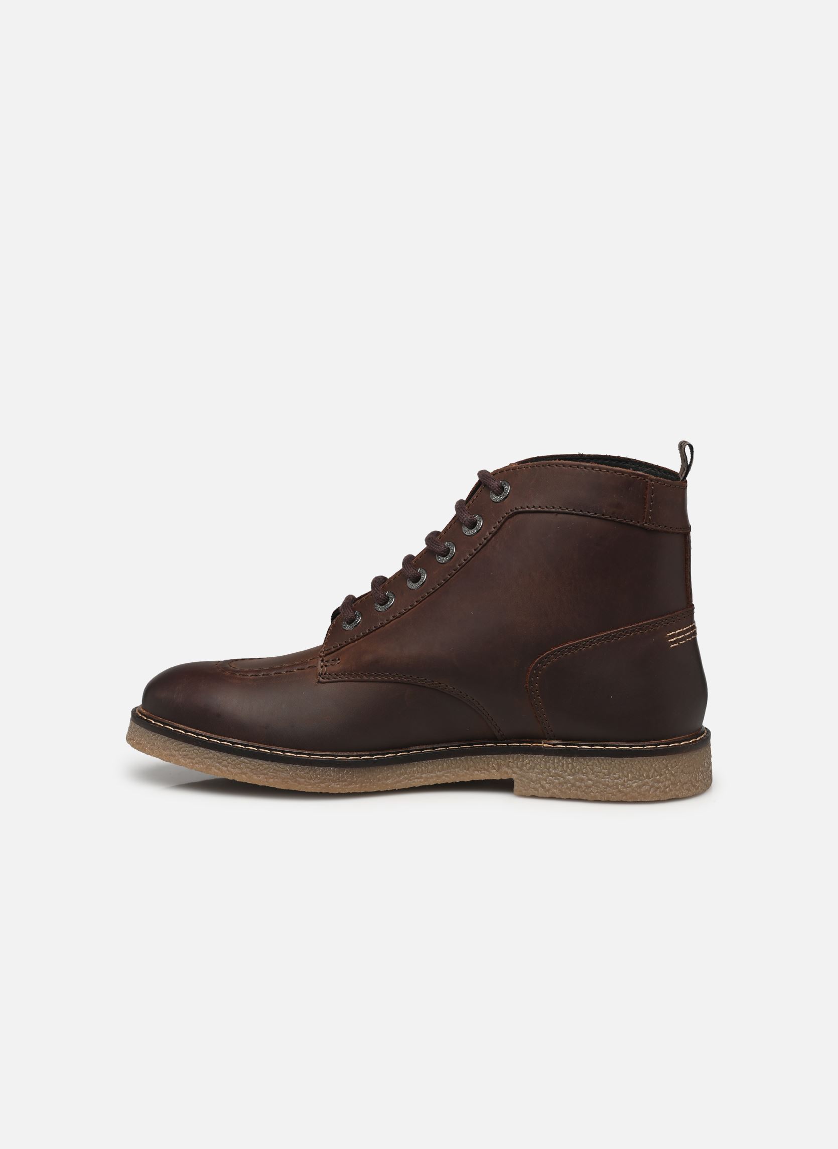 Botines con cordones KICK LEGENDARY hombre marrón Kickers Botines con cordones KICK LEGENDARY hombre marrón Marron Fonce