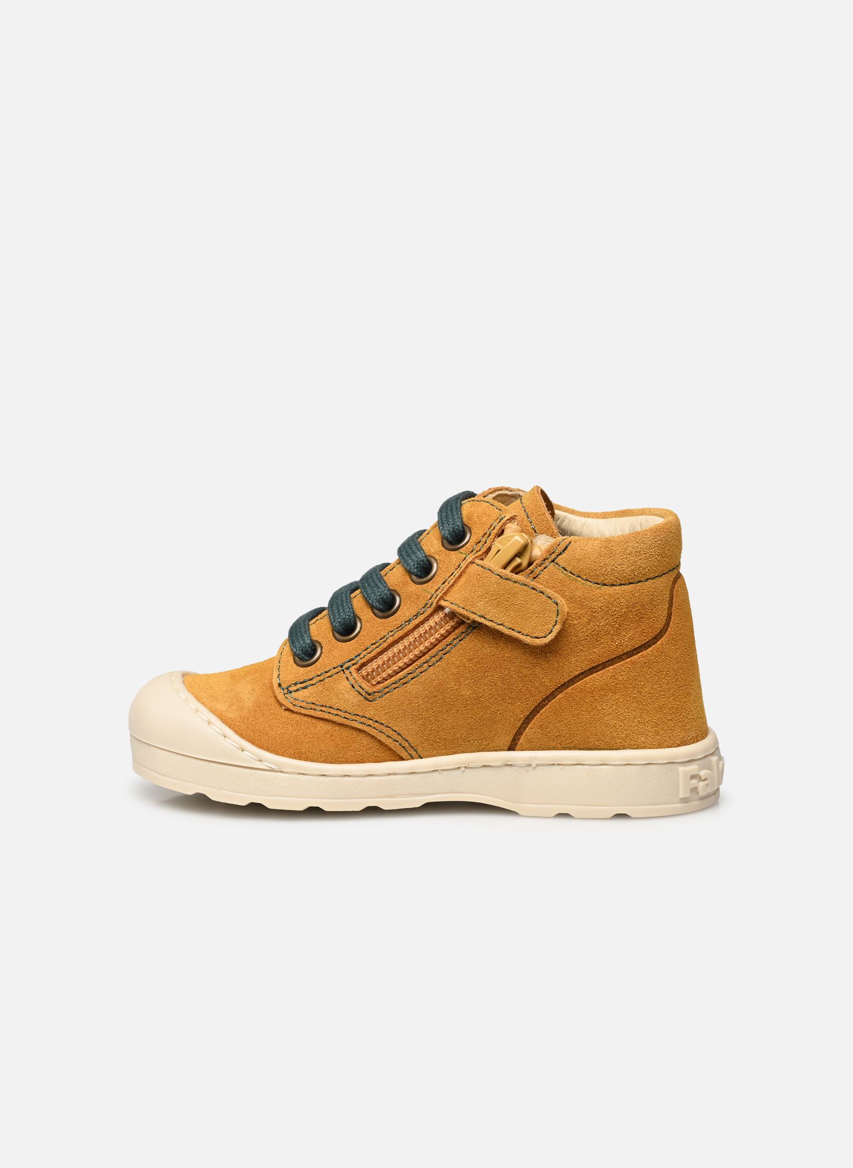 Stiefeletten / Ankle Boots LABLOOM ZIP jungen gelb Naturino Stiefeletten / Ankle Boots LABLOOM ZIP jungen gelb SUEDE ZUCCA GREEN BOTTLE