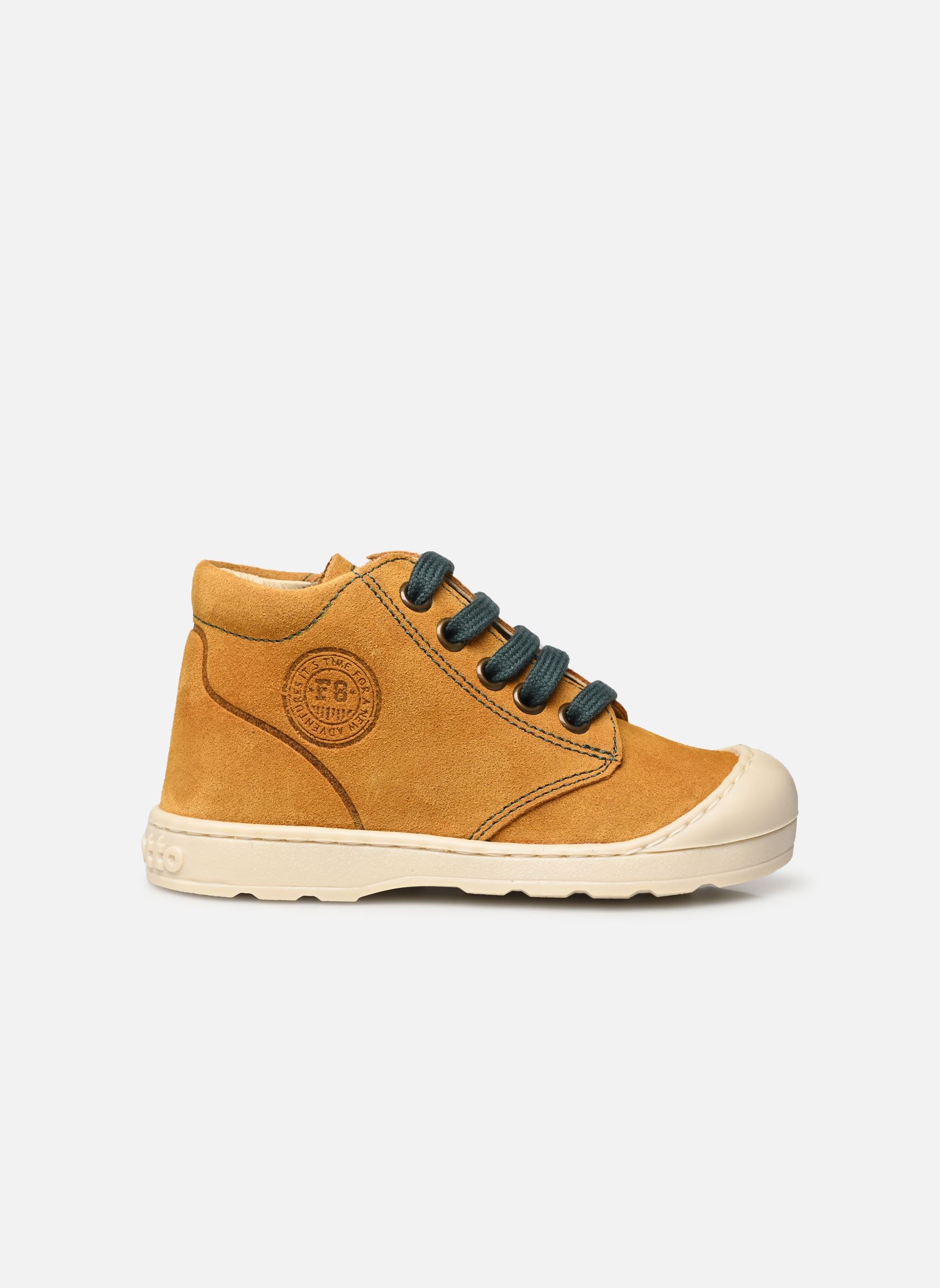 Stiefeletten / Ankle Boots LABLOOM ZIP jungen gelb Naturino Stiefeletten / Ankle Boots LABLOOM ZIP jungen gelb SUEDE ZUCCA GREEN BOTTLE