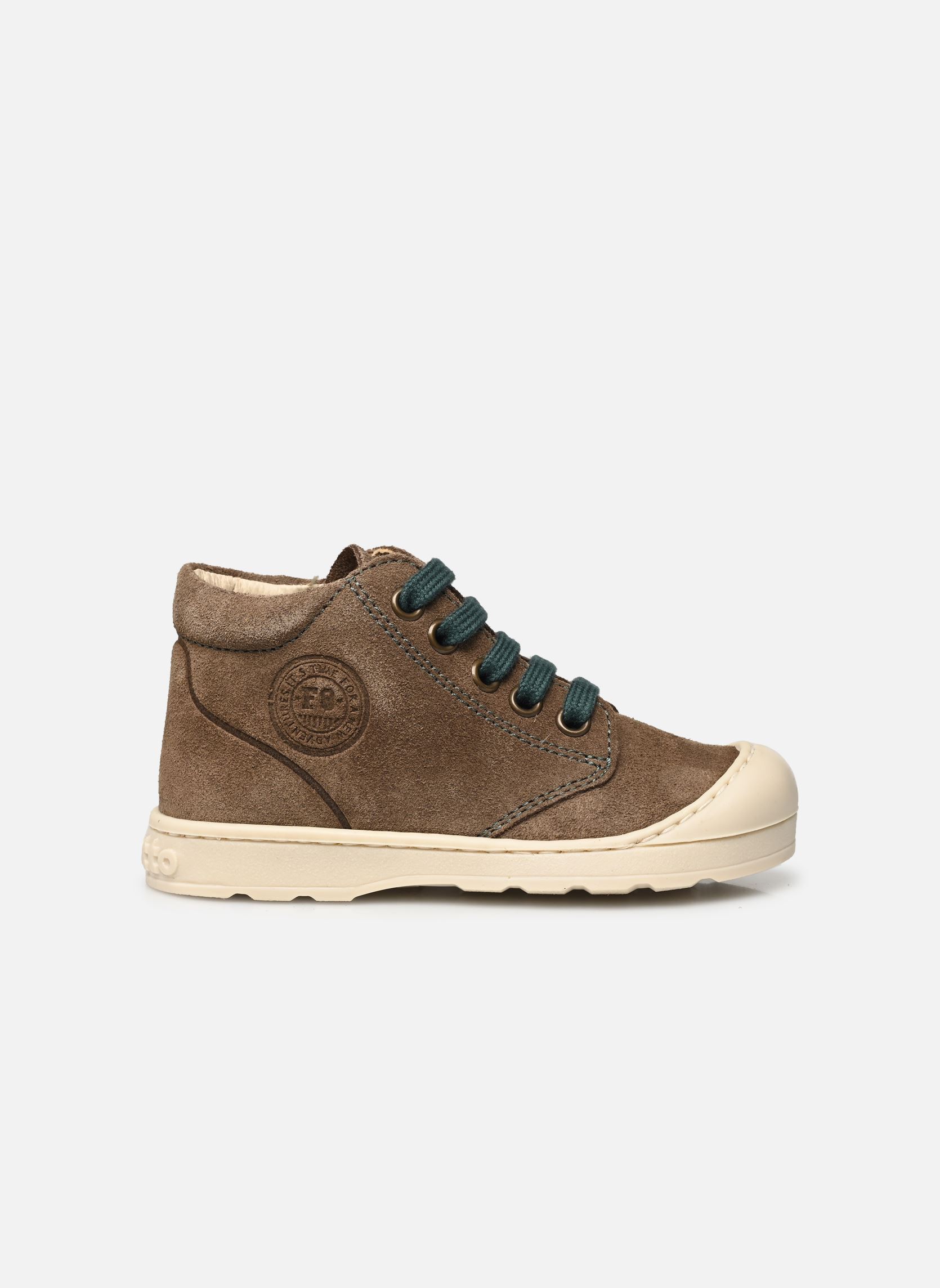 Stiefeletten / Ankle Boots LABLOOM ZIP jungen braun Naturino Stiefeletten / Ankle Boots LABLOOM ZIP jungen braun SUEDE LIGHT BROWN GREEN BOTTLE