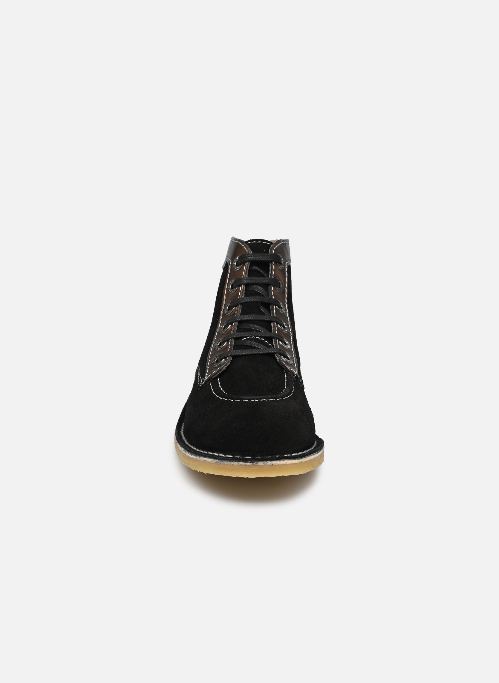 Bottines à lacets KICKLEGEND 2 femme noir Kickers Bottines à lacets KICKLEGEND 2 femme noir Noir/Bronze