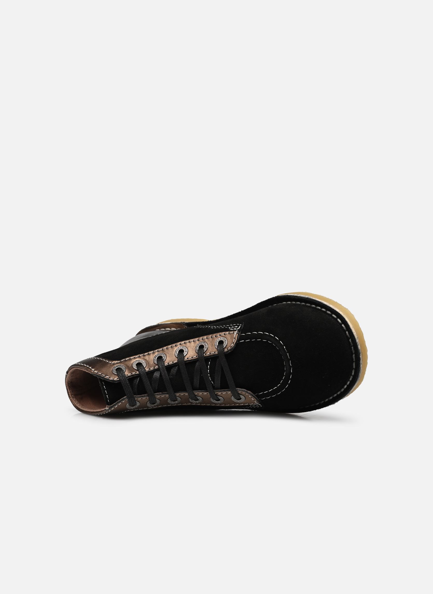 Bottines à lacets KICKLEGEND 2 femme noir Kickers Bottines à lacets KICKLEGEND 2 femme noir Noir/Bronze