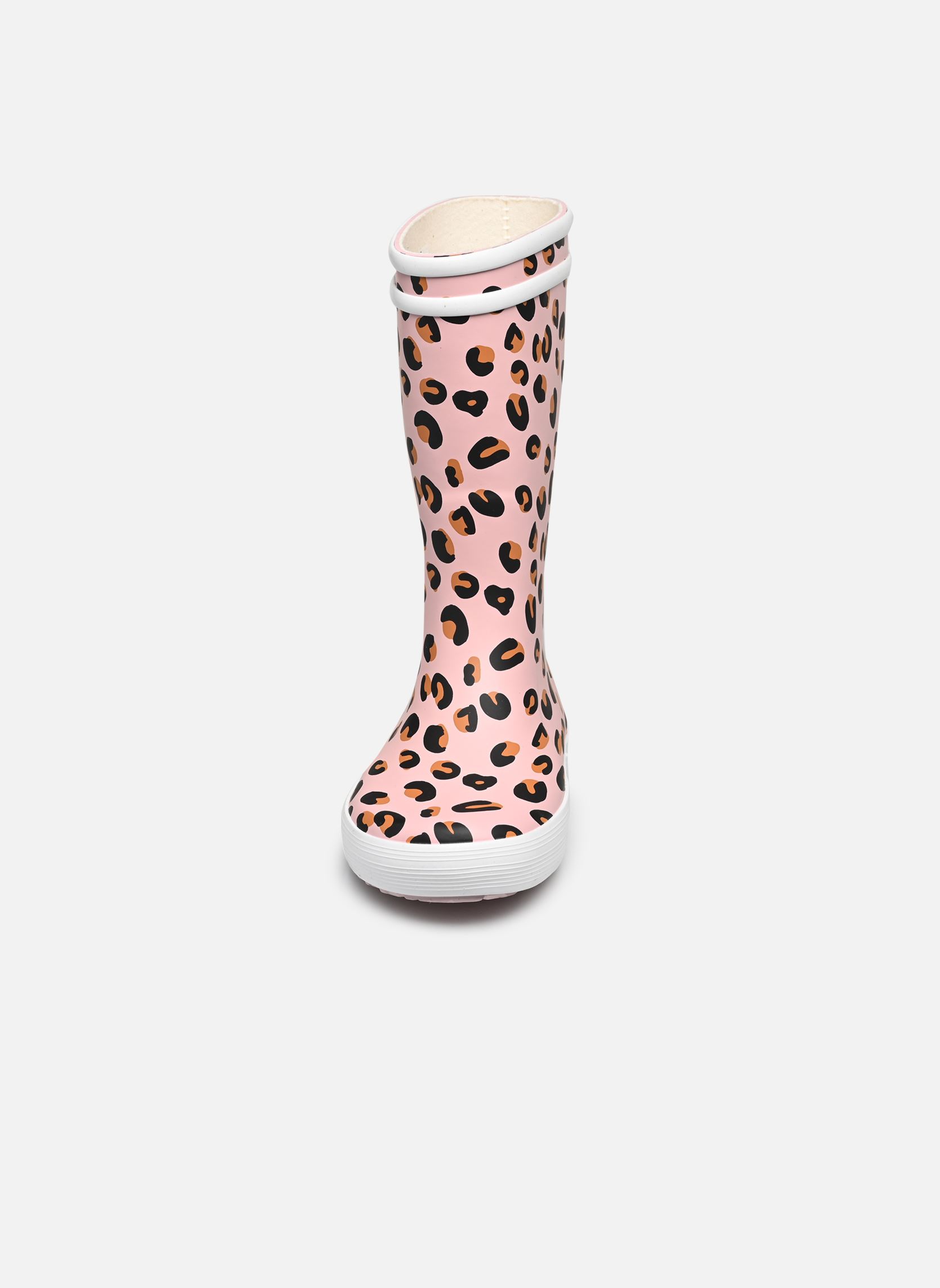 Botas para la lluvia Lolly Pop Play3 rosa Aigle Botas para la lluvia Lolly Pop Play3 rosa Leopard 2