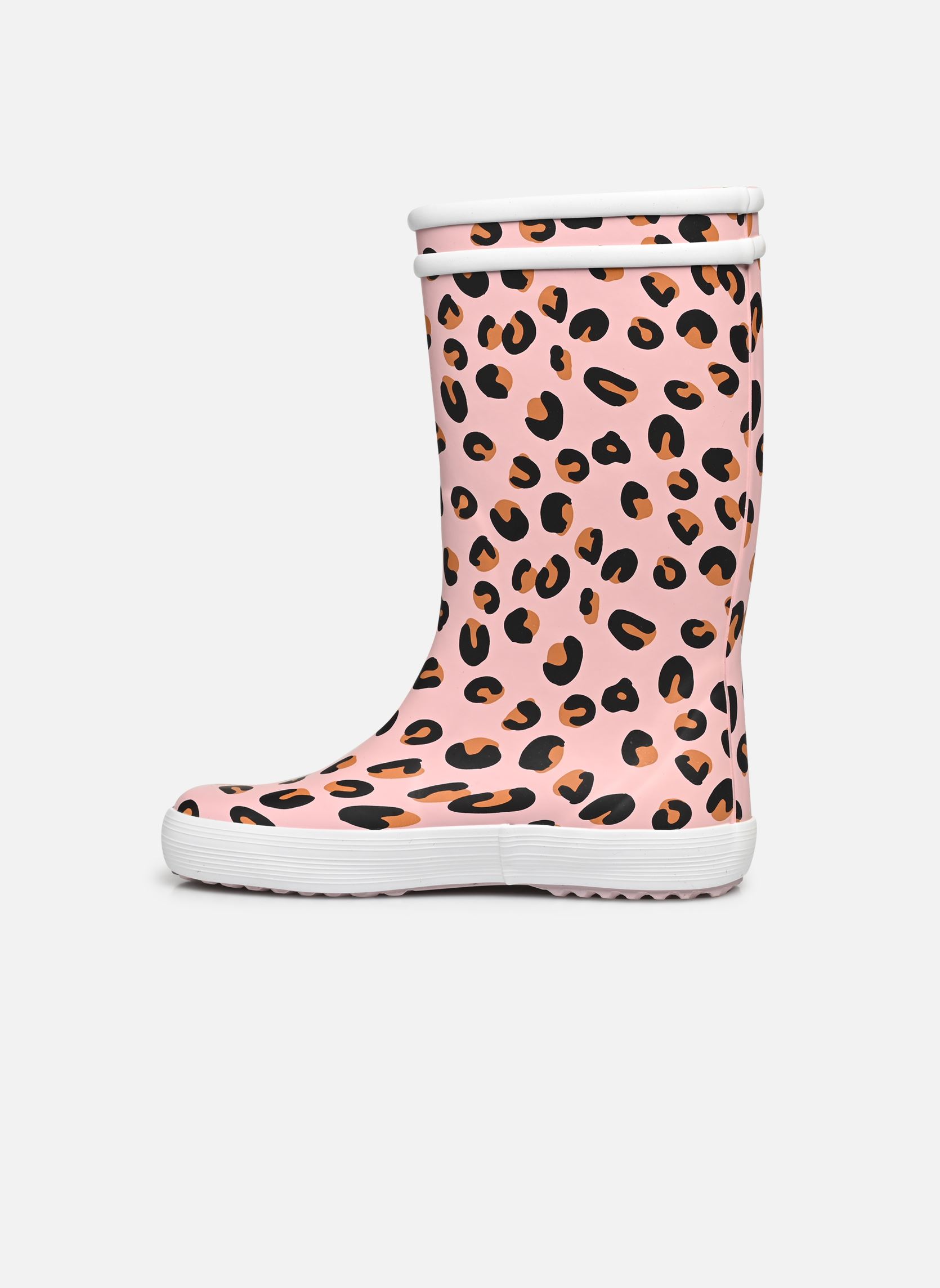 Botas para la lluvia Lolly Pop Play3 rosa Aigle Botas para la lluvia Lolly Pop Play3 rosa Leopard 2