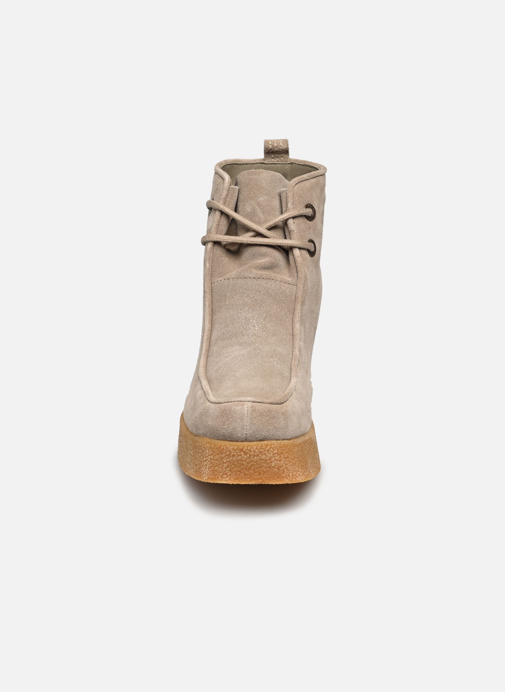 Bottines à lacets KICK CLAIRE femme beige Kickers Bottines à lacets KICK CLAIRE femme beige Beige