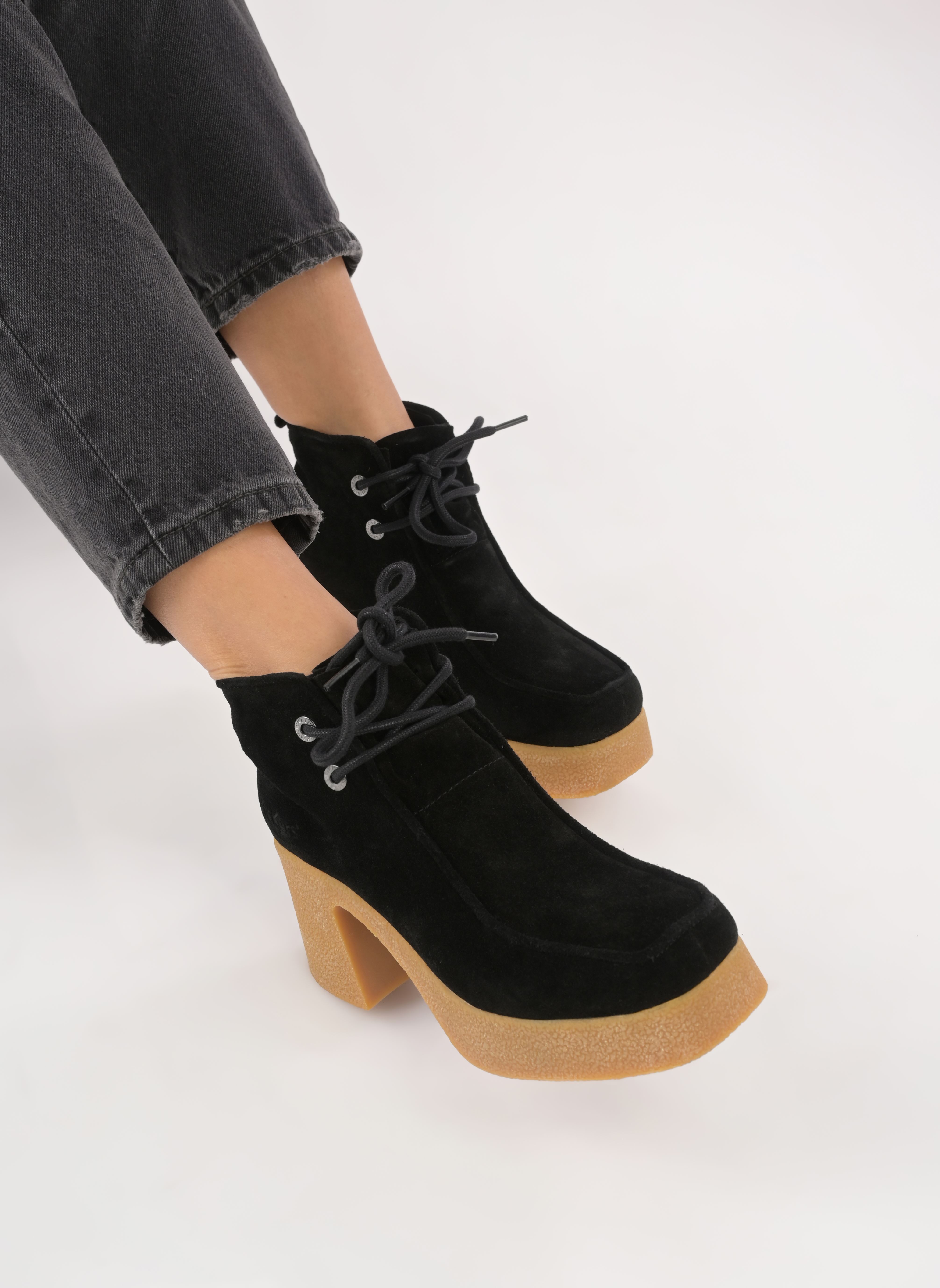 Bottines à lacets KICK CLAIRE femme noir Kickers Bottines à lacets KICK CLAIRE femme noir Noir
