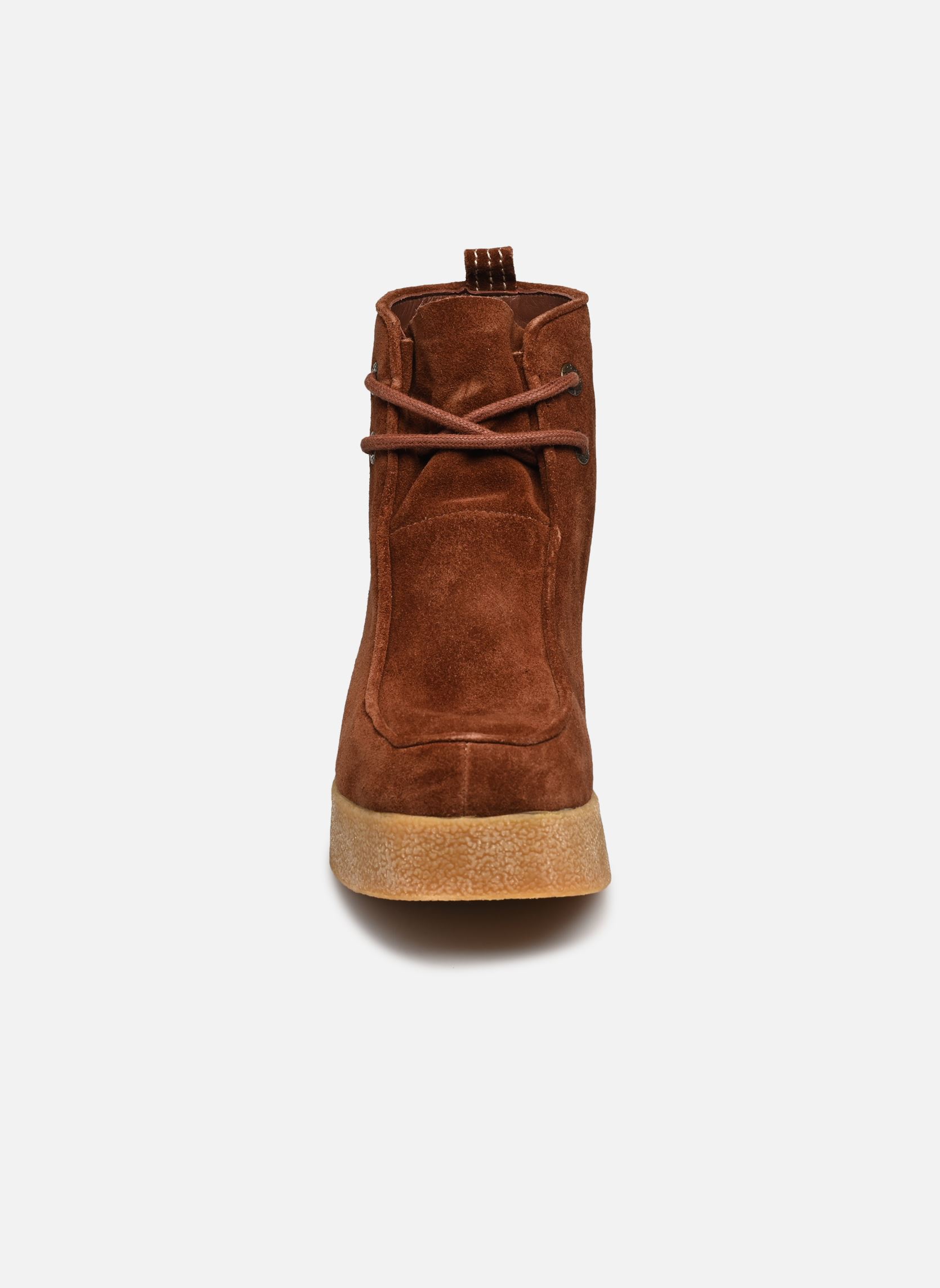 Geschnürte Stiefeletten KICK CLAIRE damen braun Kickers Geschnürte Stiefeletten KICK CLAIRE damen braun MARRON