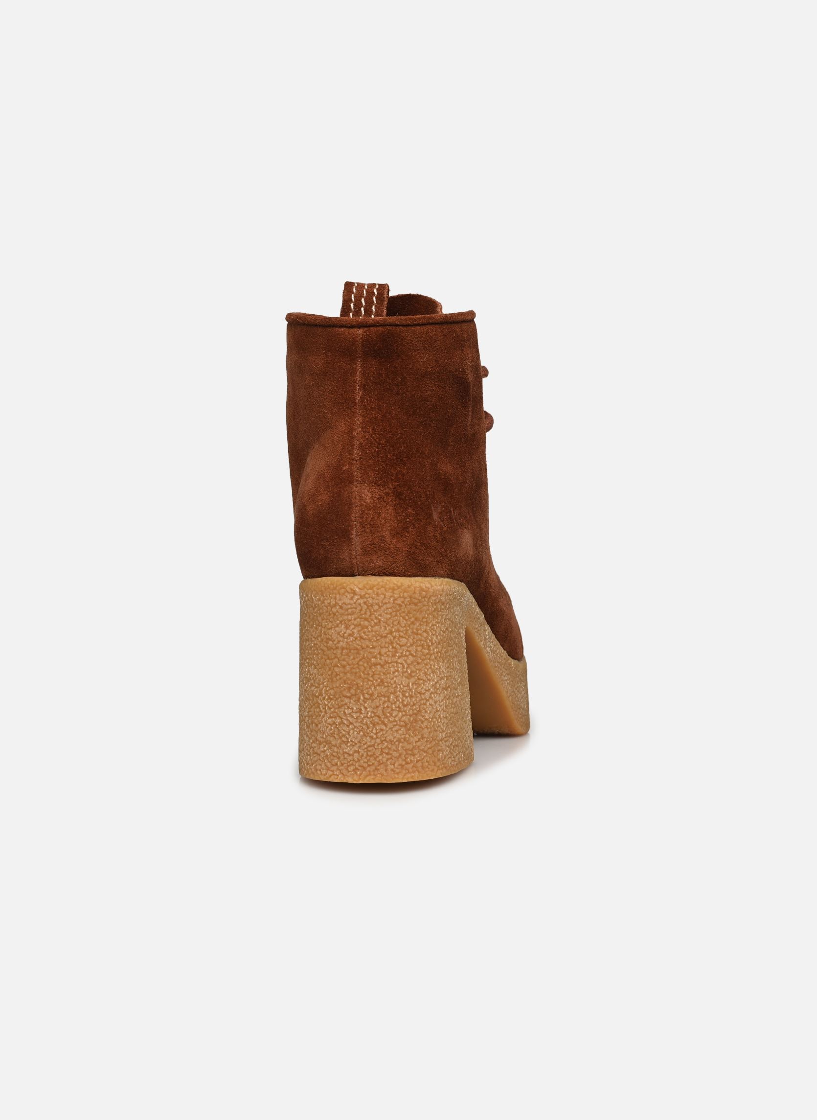 Geschnürte Stiefeletten KICK CLAIRE damen braun Kickers Geschnürte Stiefeletten KICK CLAIRE damen braun MARRON