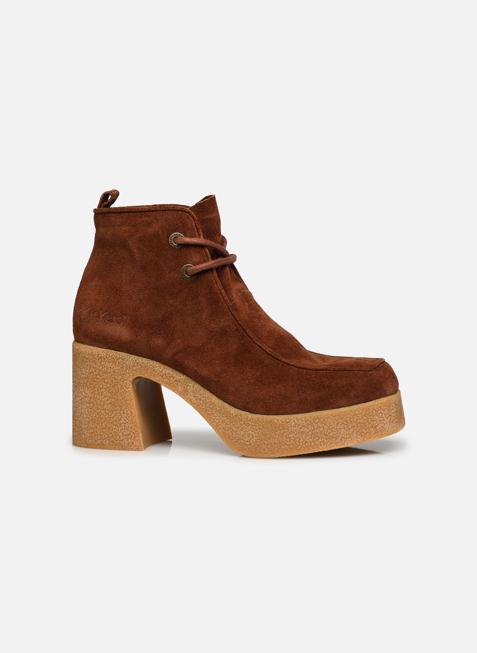 Geschnürte Stiefeletten KICK CLAIRE damen braun Kickers Geschnürte Stiefeletten KICK CLAIRE damen braun MARRON