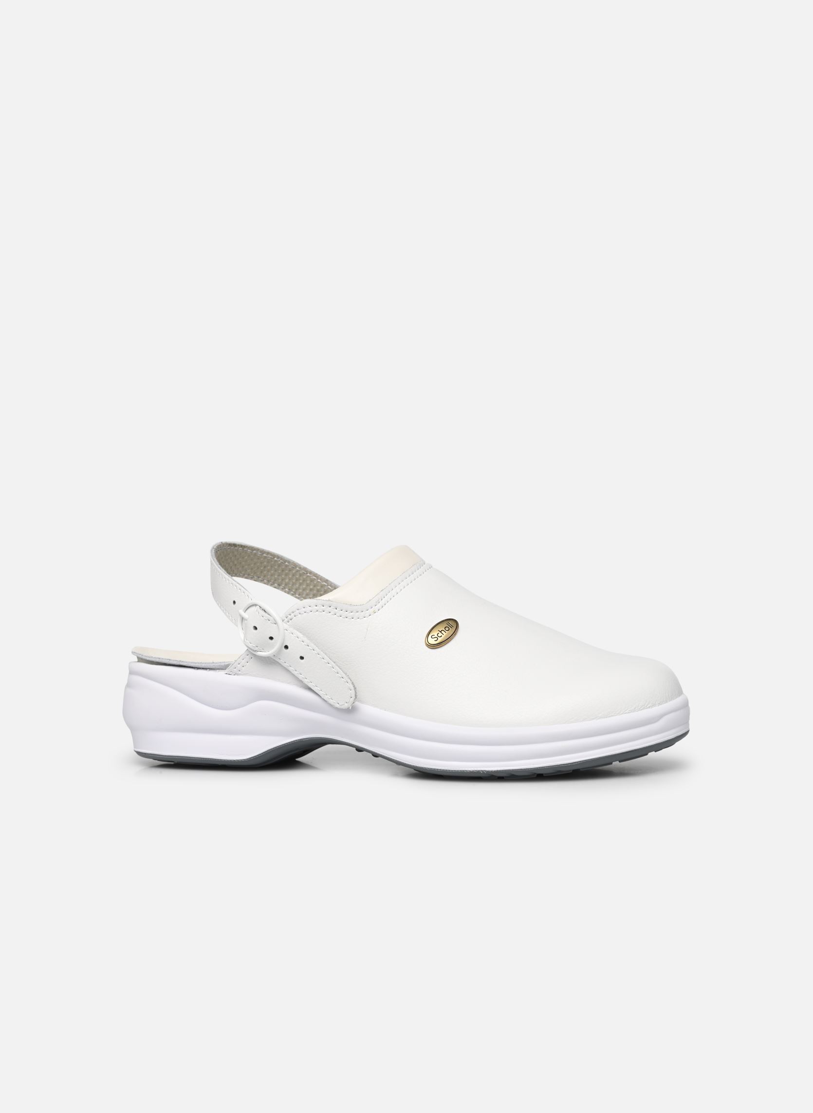 Mules NEW BONUS UnP M hombre blanco Scholl Mules NEW BONUS UnP M hombre blanco White