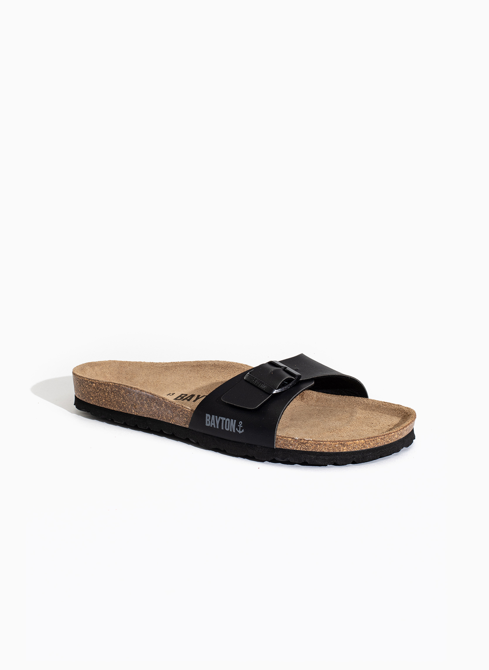 Mules ZEPHYR homme noir Bayton Mules ZEPHYR homme noir Noir