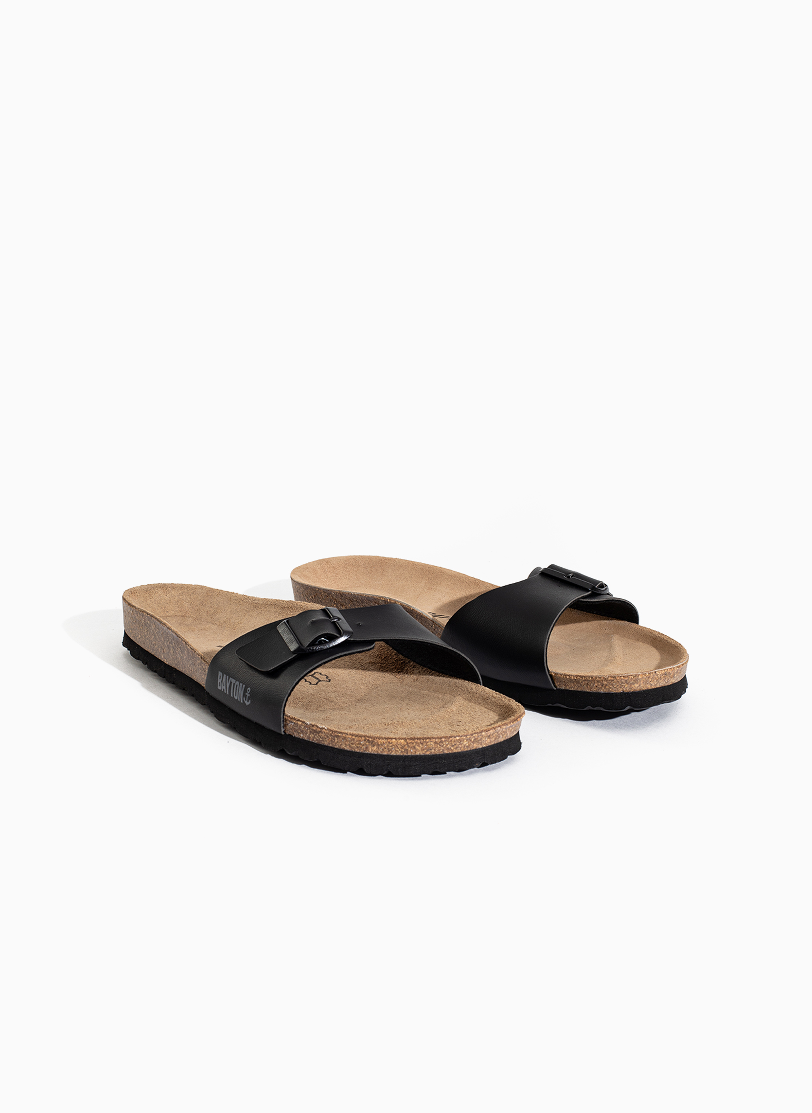 Mules ZEPHYR homme noir Bayton Mules ZEPHYR homme noir Noir