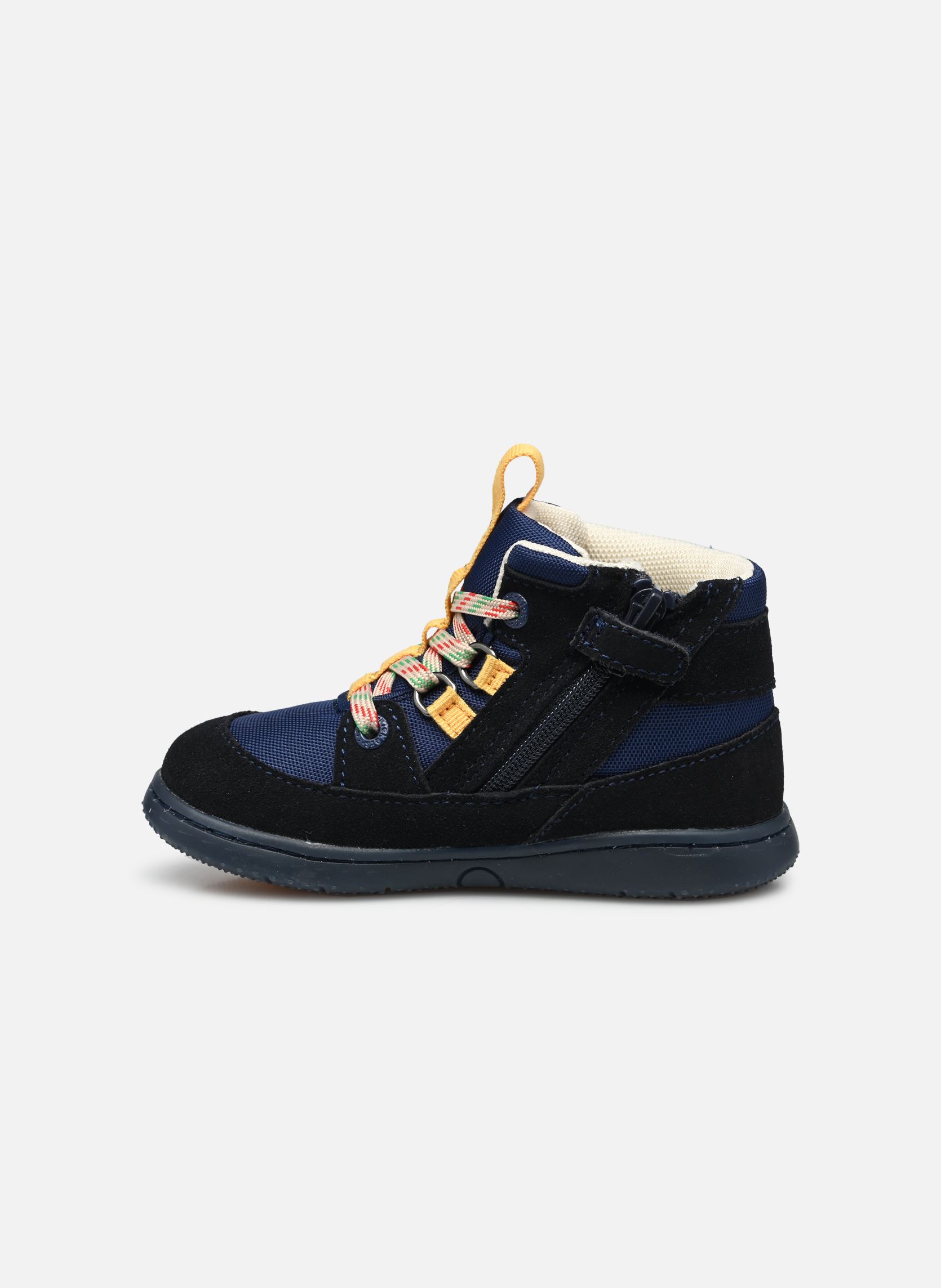 Stiefeletten / Ankle Boots KICKBUBBLO jungen blau Kickers Stiefeletten / Ankle Boots KICKBUBBLO jungen blau BLEU ORANGE