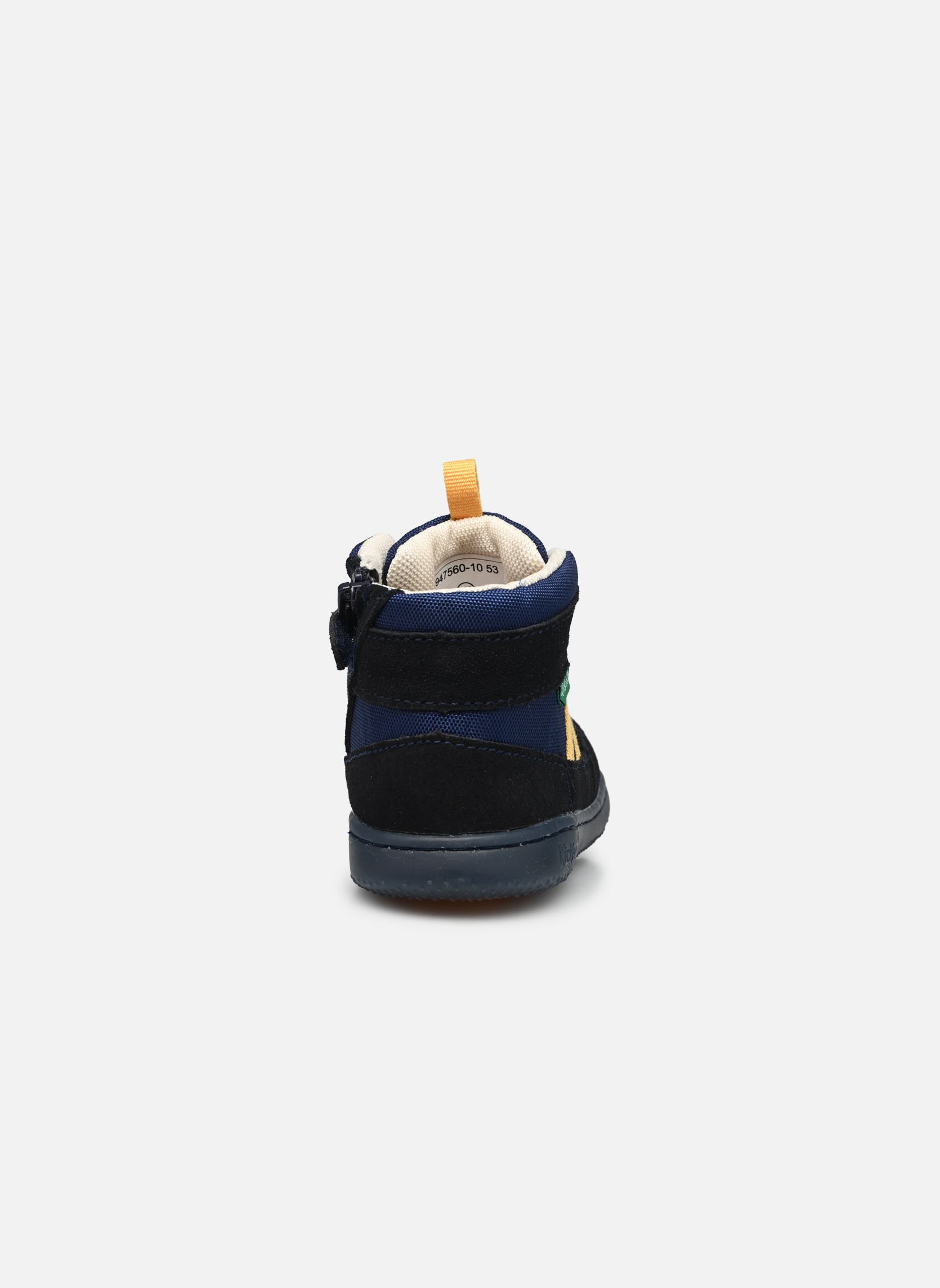 Stiefeletten / Ankle Boots KICKBUBBLO jungen blau Kickers Stiefeletten / Ankle Boots KICKBUBBLO jungen blau BLEU ORANGE