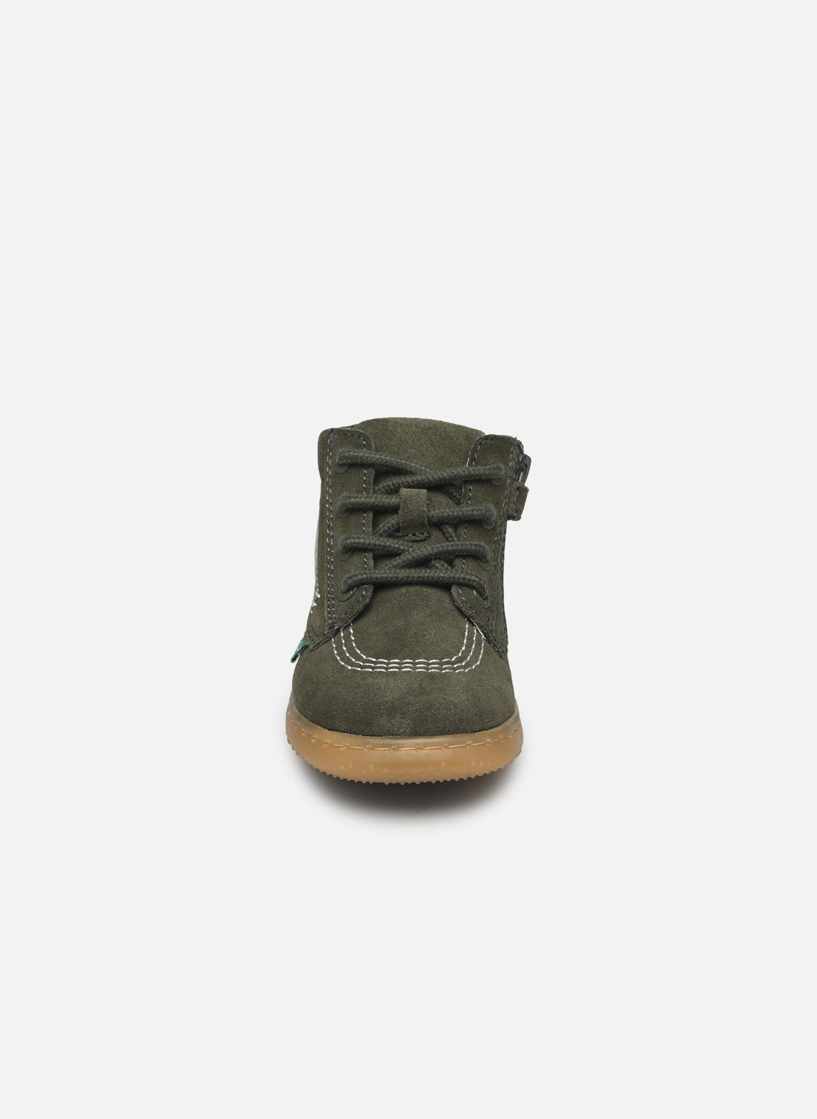 Chaussures premiers pas KICKBUBBLY garçon vert Kickers Chaussures premiers pas KICKBUBBLY garçon vert KAKI