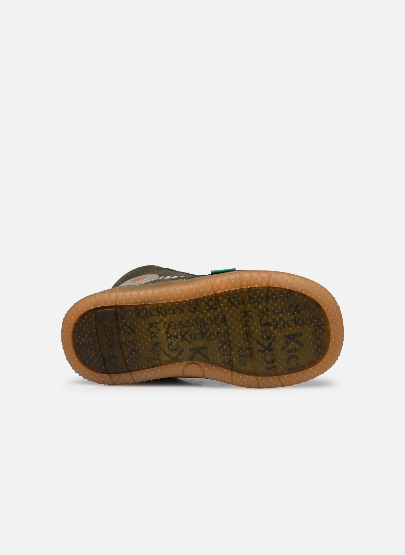 Chaussures premiers pas KICKBUBBLY garçon vert Kickers Chaussures premiers pas KICKBUBBLY garçon vert KAKI