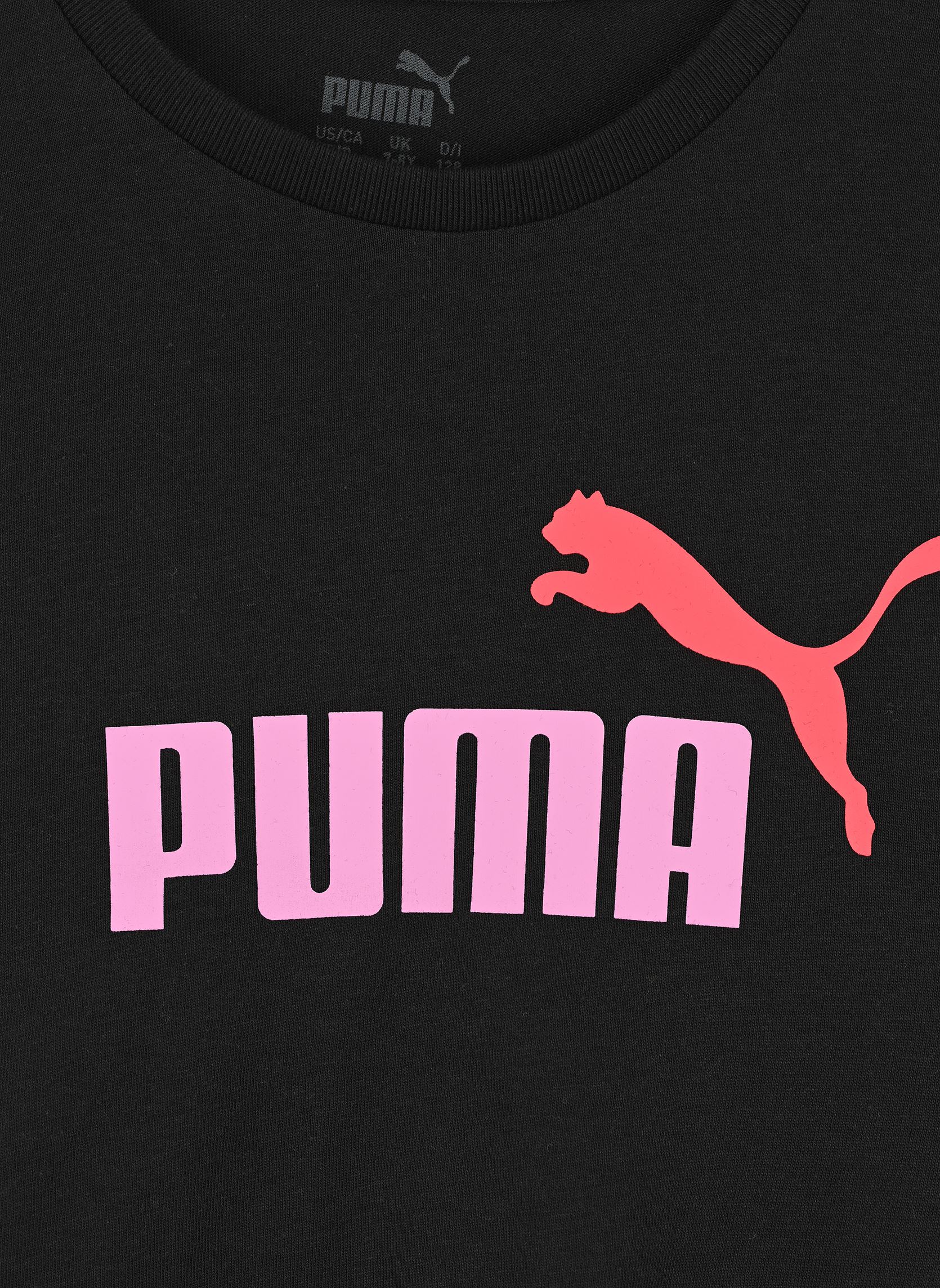 Tee-shirts manches courtes Girls Logo Cropped Tee fille multicolore Puma Tee-shirts manches courtes Girls Logo Cropped Tee fille multicolore PUMA BLACK-MAUVED OUT