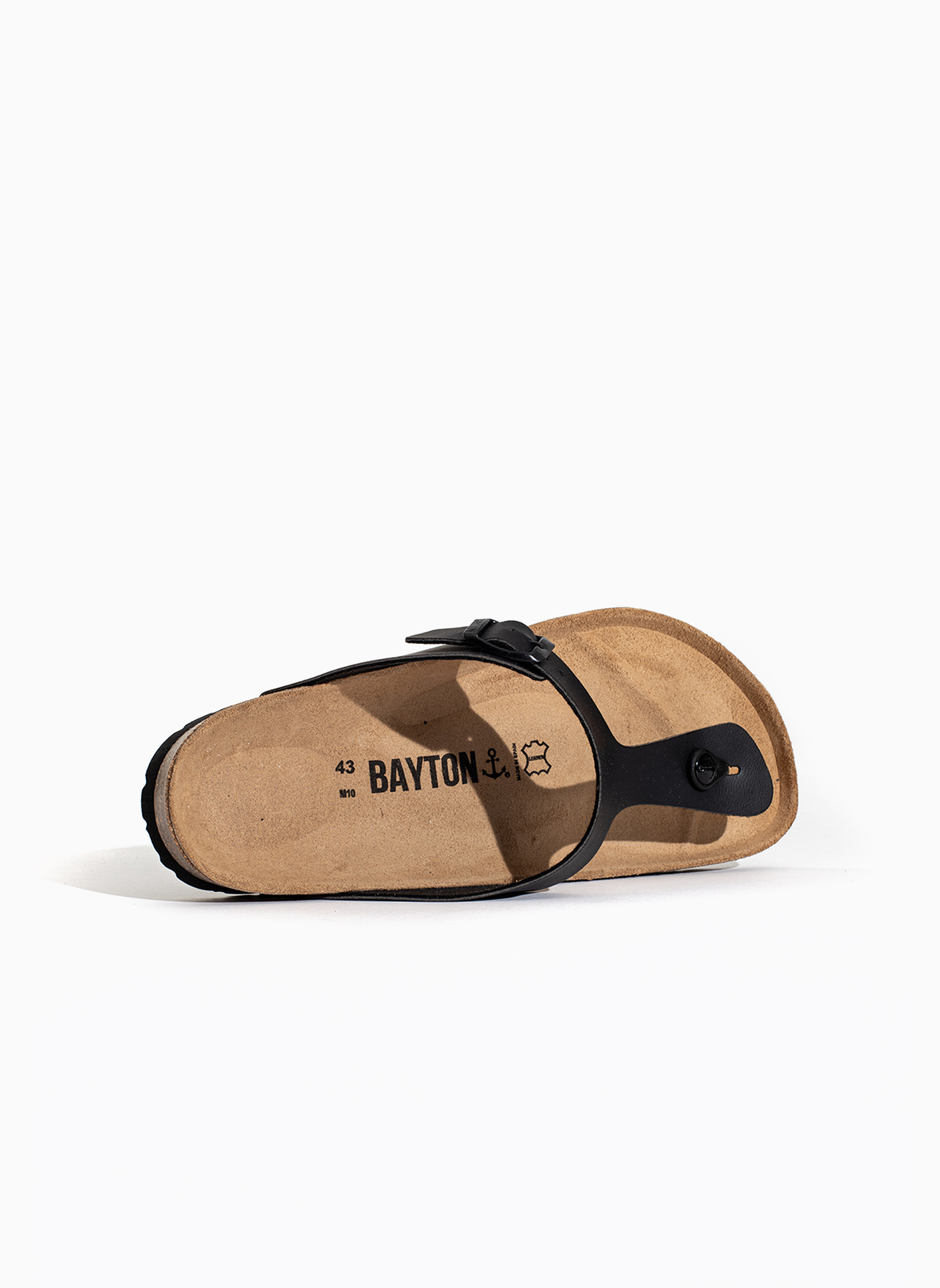 Mules MERCURE homme noir Bayton Mules MERCURE homme noir Noir