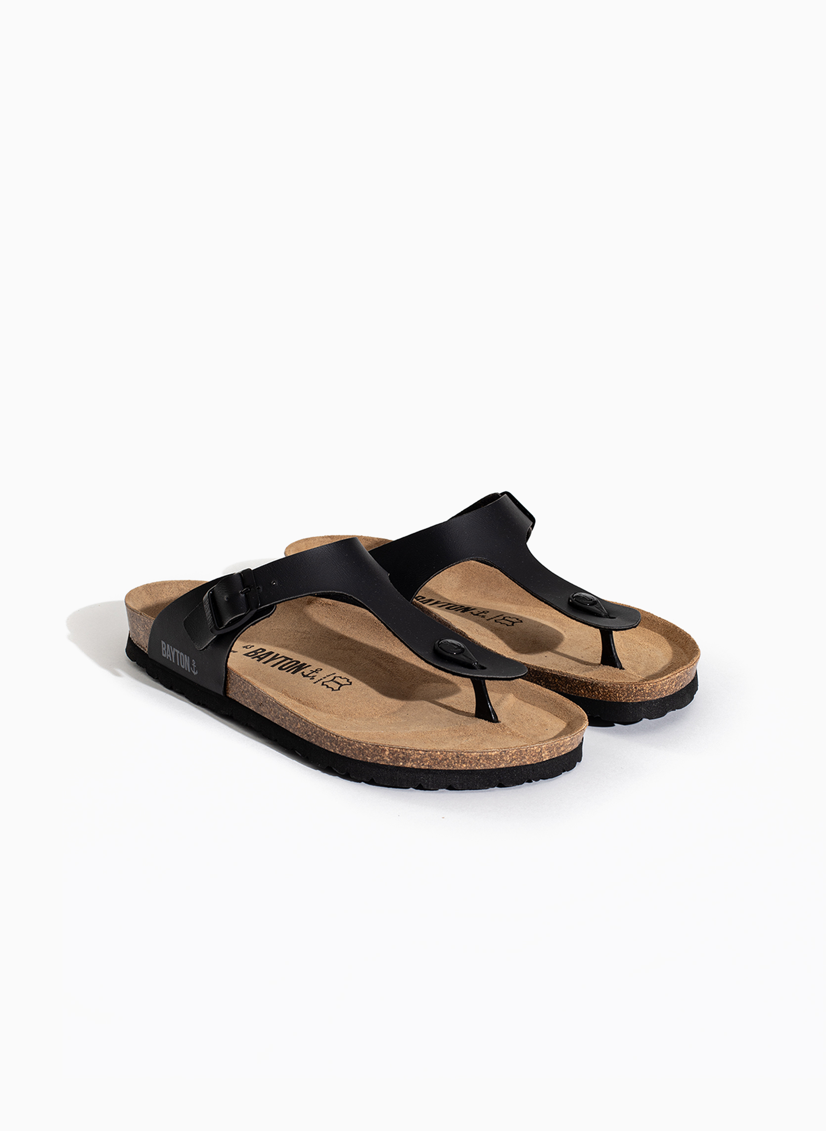 Mules MERCURE homme noir Bayton Mules MERCURE homme noir Noir