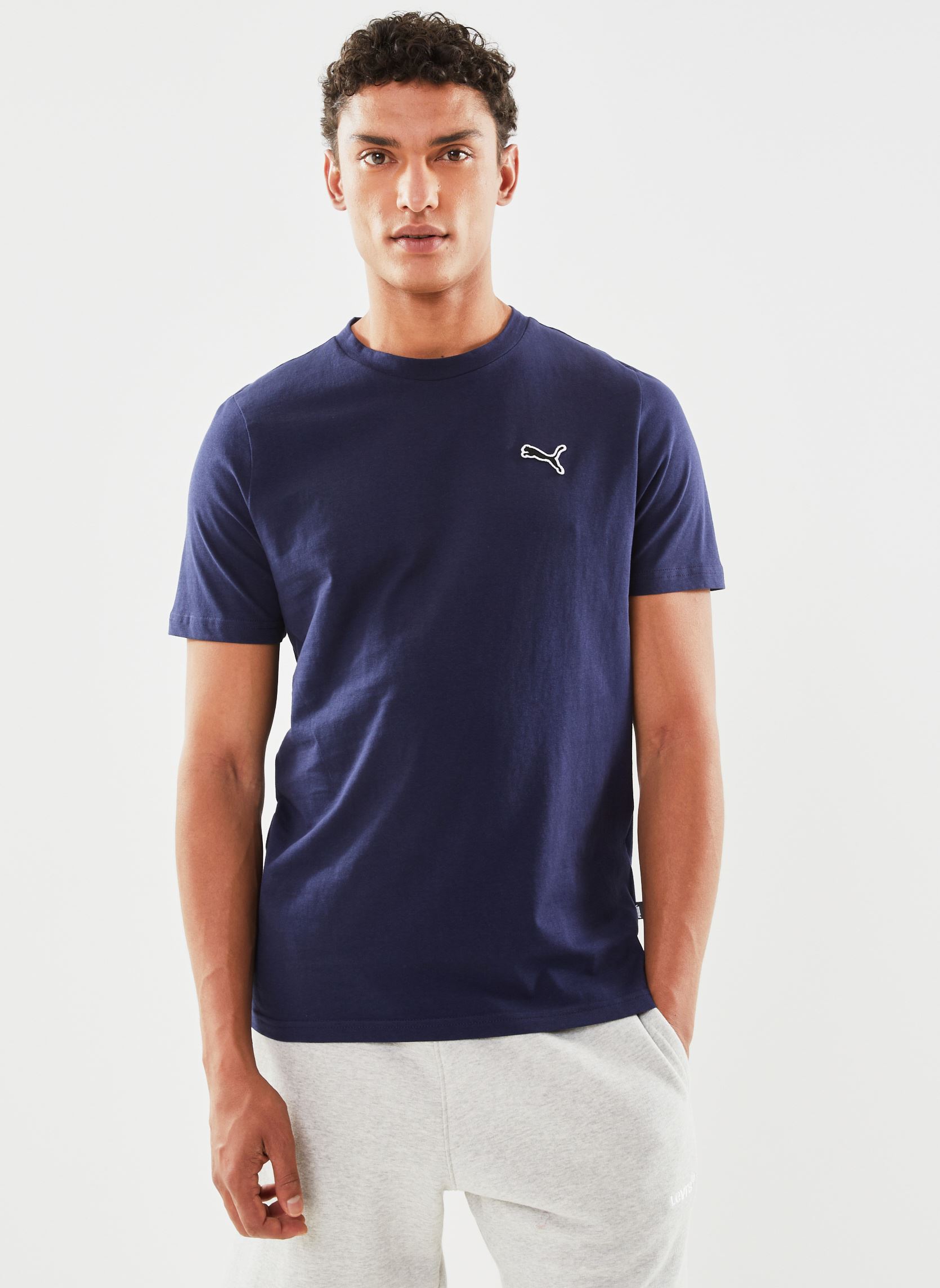 T-shirt Homme Urban Outfitters – Oversize Bleu, Manches Courtes, Taille S