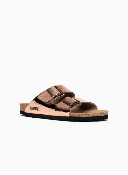 Bayton Mules Sandales ATLAS pour femme Or femme jaune