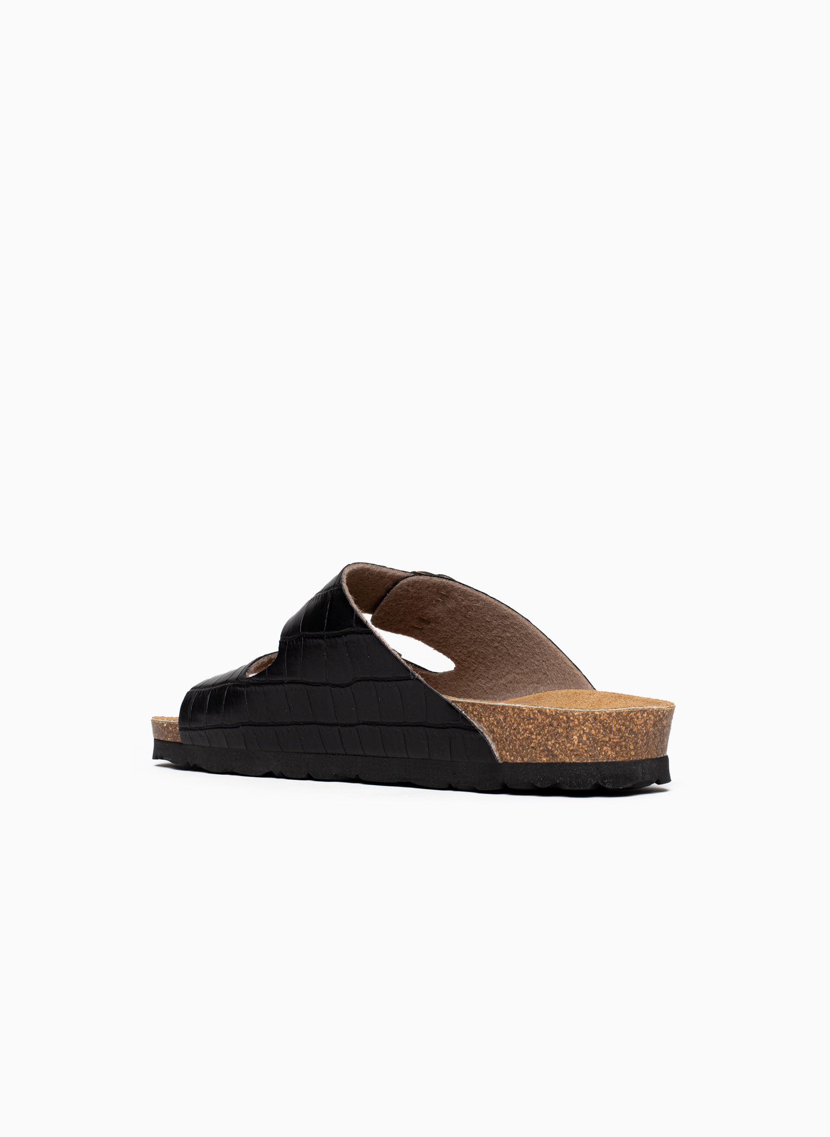 Mules Sandales ATLAS pour femme Or femme noir Bayton Mules Sandales ATLAS pour femme Or femme noir Noir