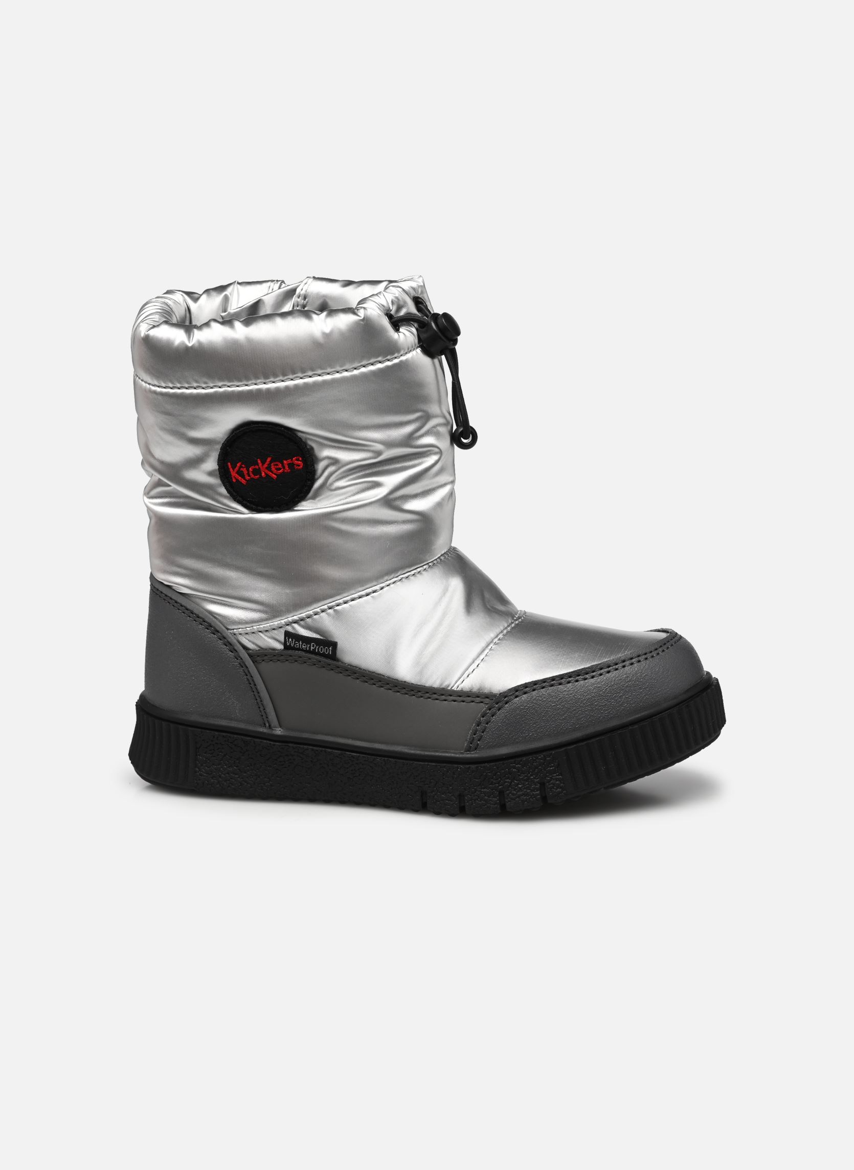 Bottes de neige ATLAK fille argent Kickers Bottes de neige ATLAK fille argent ARGENT