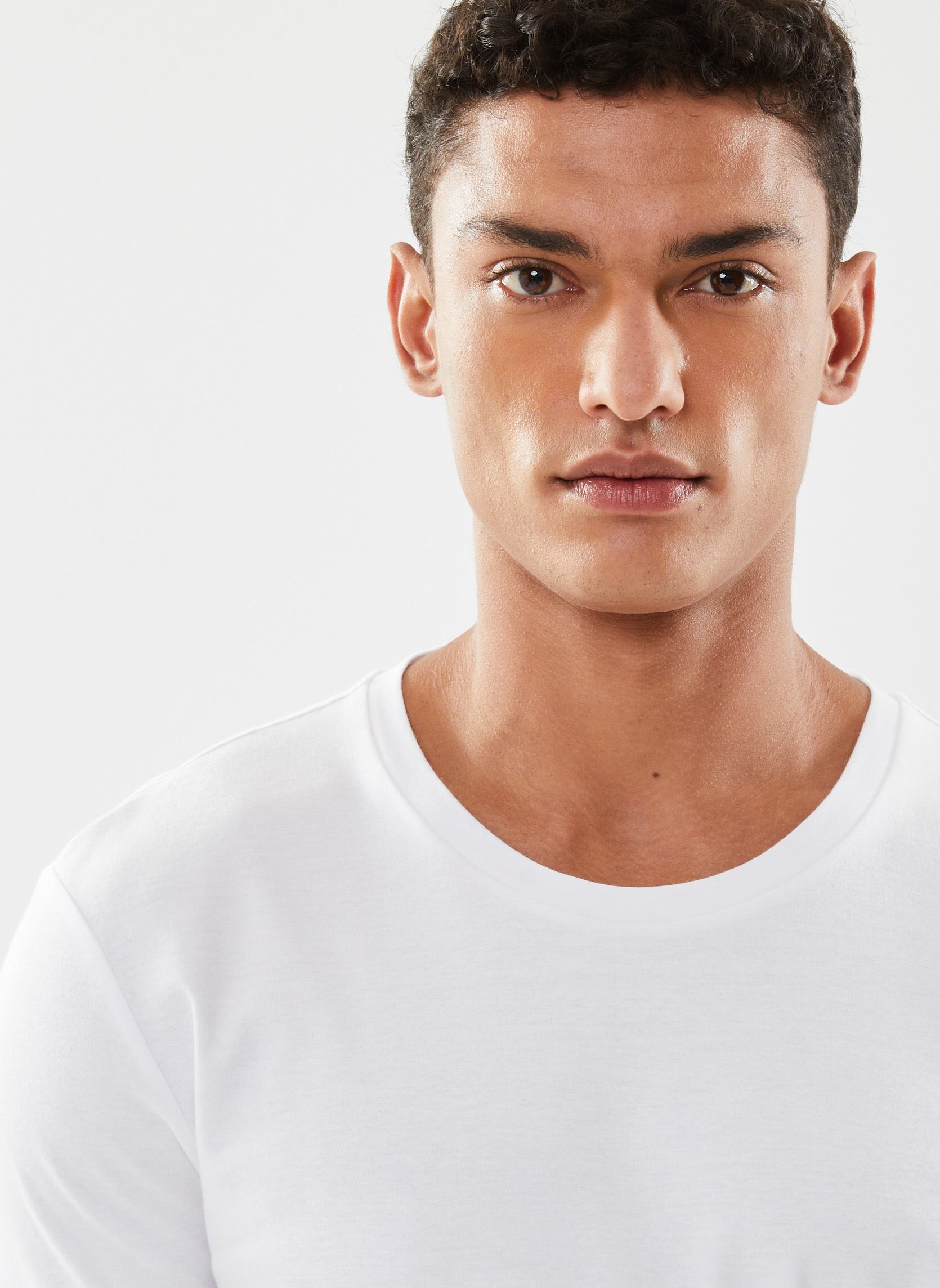 Kurzarm-T-Shirts MT10063 herren weiß IKKS Men Kurzarm-T-Shirts MT10063 herren weiß BLANC