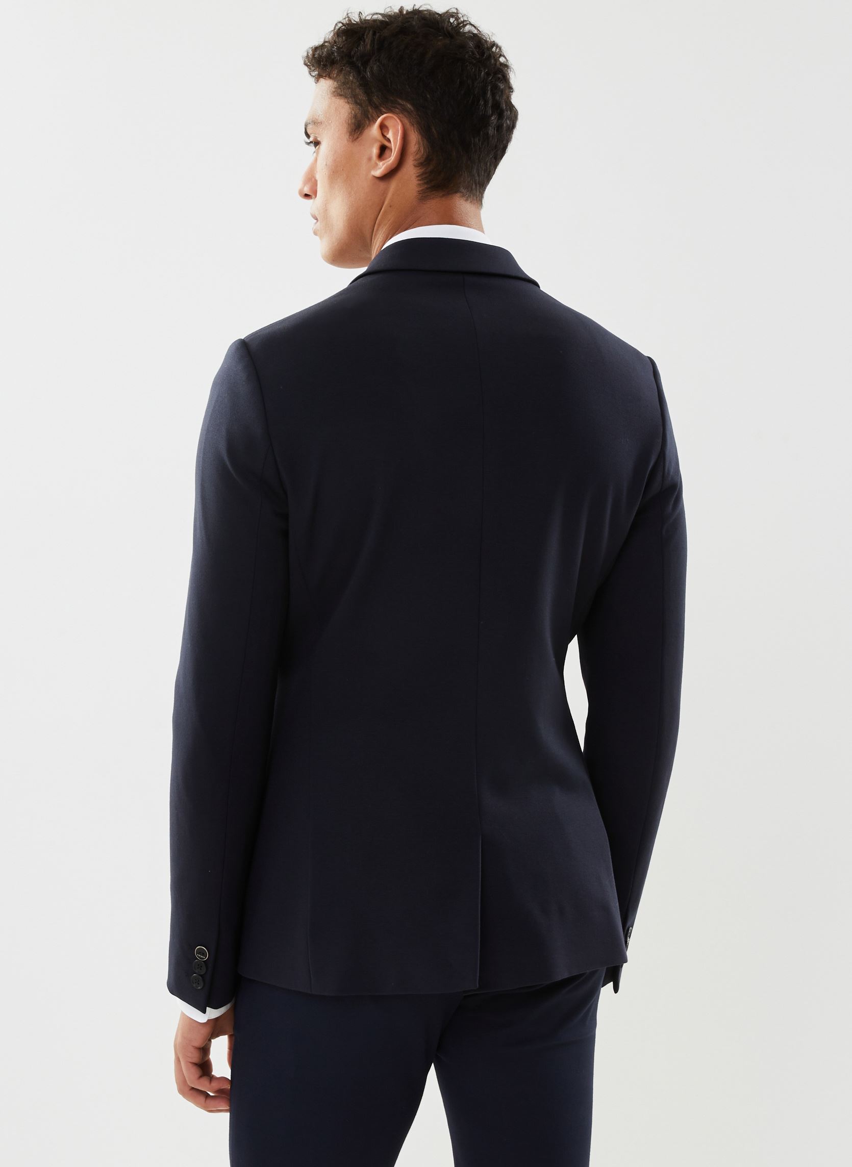 Jacketts / Sakkos MQ40013 herren blau IKKS Men Jacketts / Sakkos MQ40013 herren blau MARINE