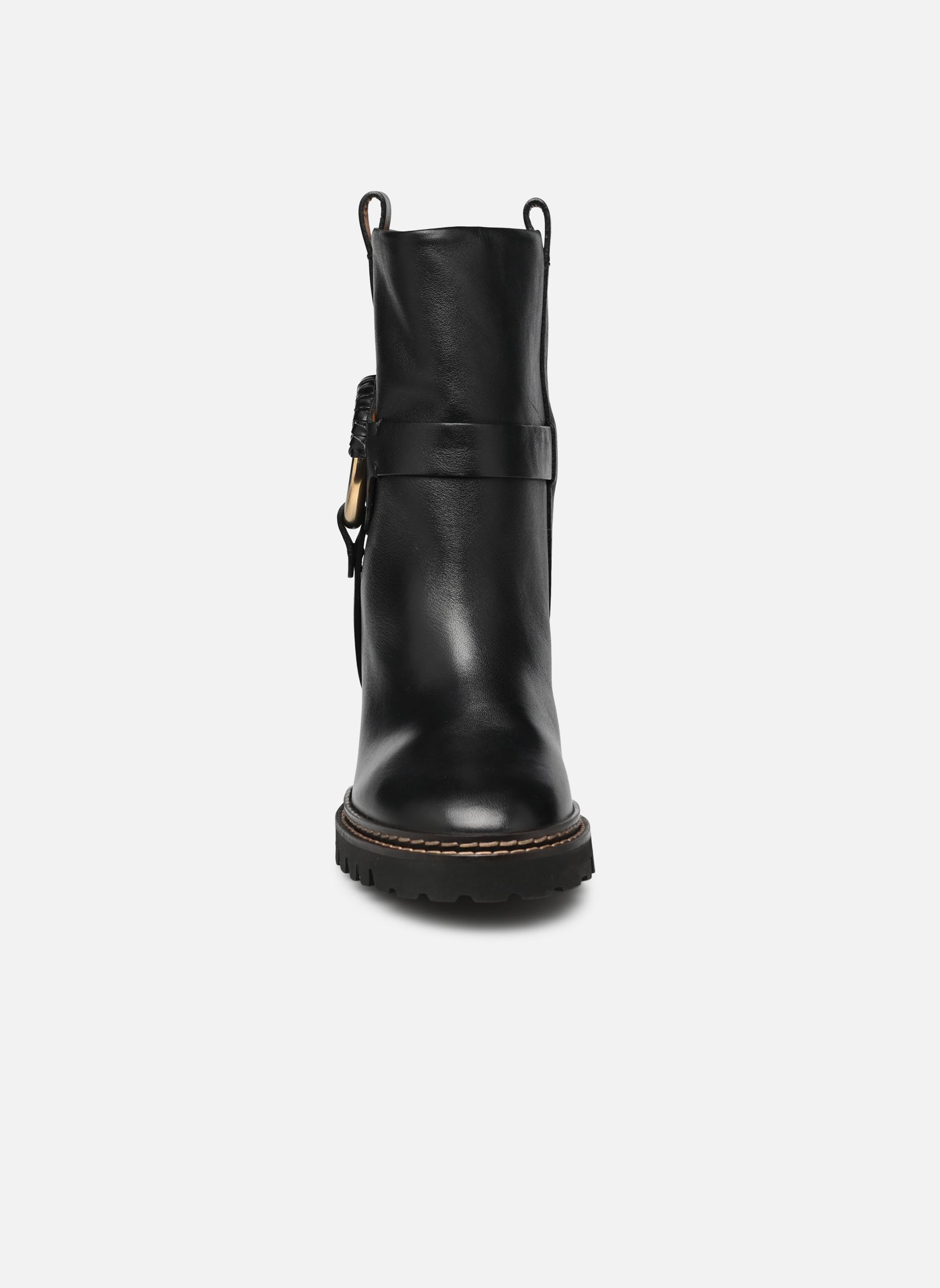 Stivaletti con lacci Hana Half Boot donna nero See by Chloé Stivaletti con lacci Hana Half Boot donna nero BLACK