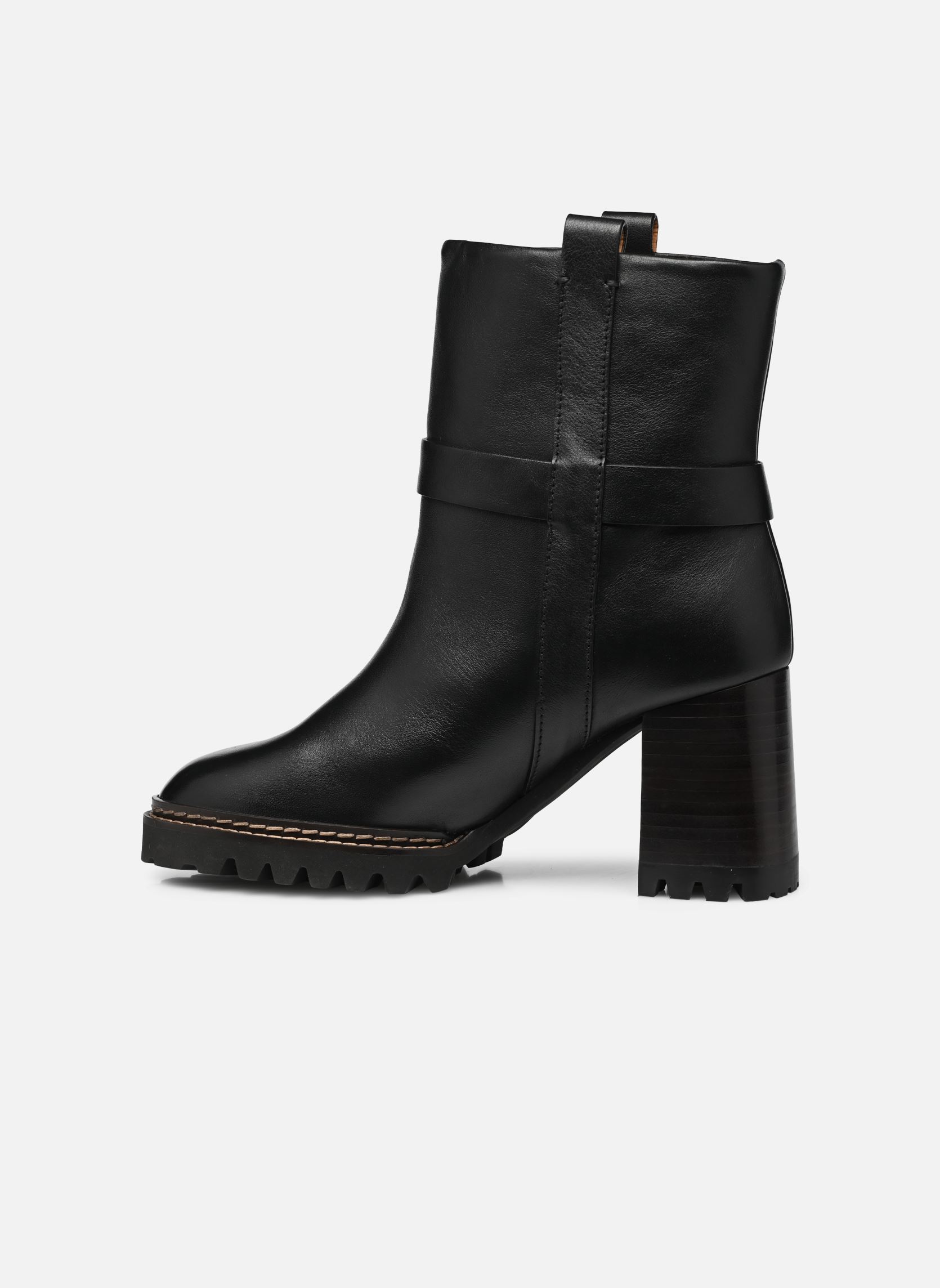 Stivaletti con lacci Hana Half Boot donna nero See by Chloé Stivaletti con lacci Hana Half Boot donna nero BLACK