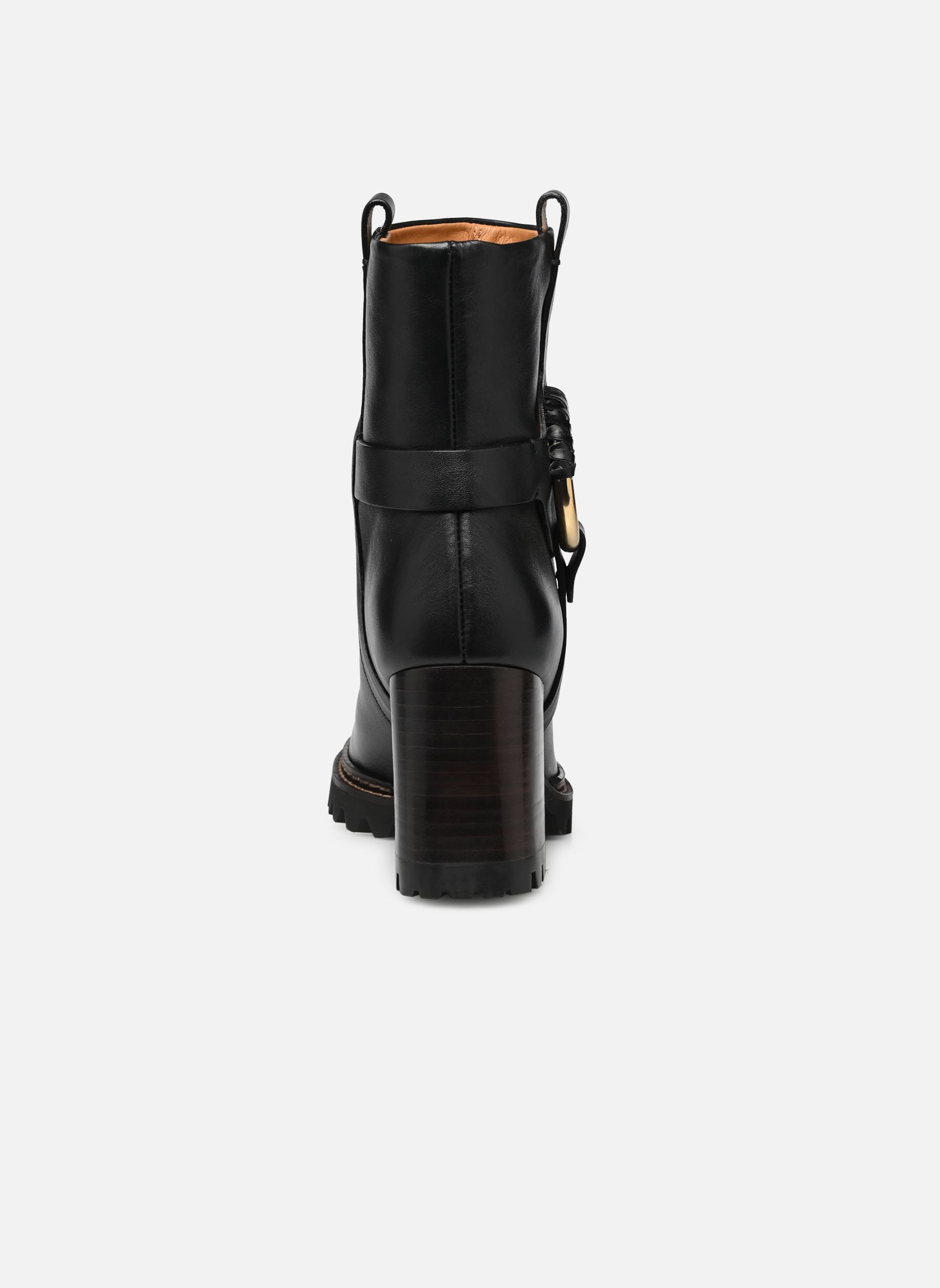 Stivaletti con lacci Hana Half Boot donna nero See by Chloé Stivaletti con lacci Hana Half Boot donna nero BLACK