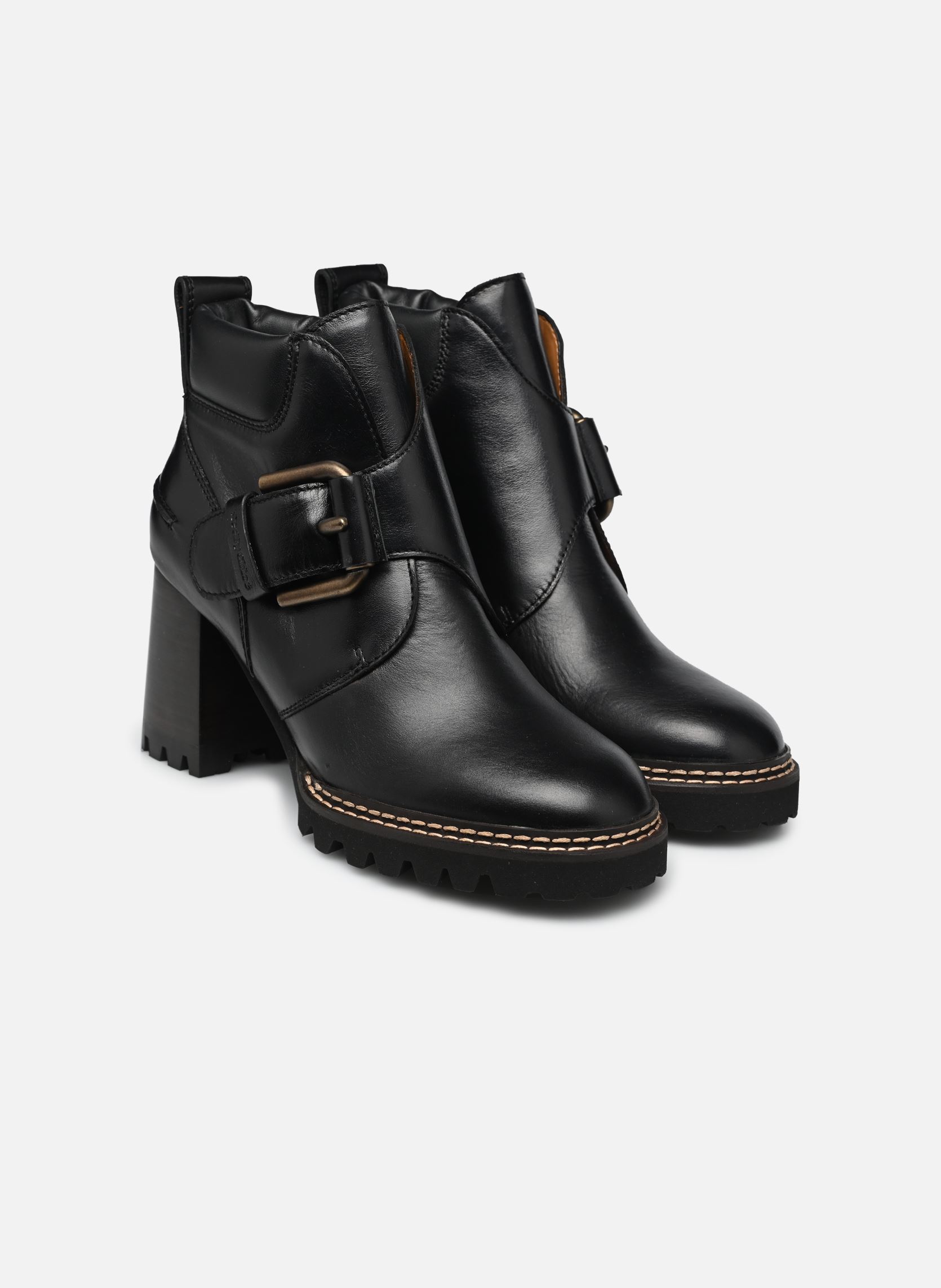 Geschnürte Stiefeletten Willow Ankle Boot damen schwarz See by Chloé Geschnürte Stiefeletten Willow Ankle Boot damen schwarz BLACK