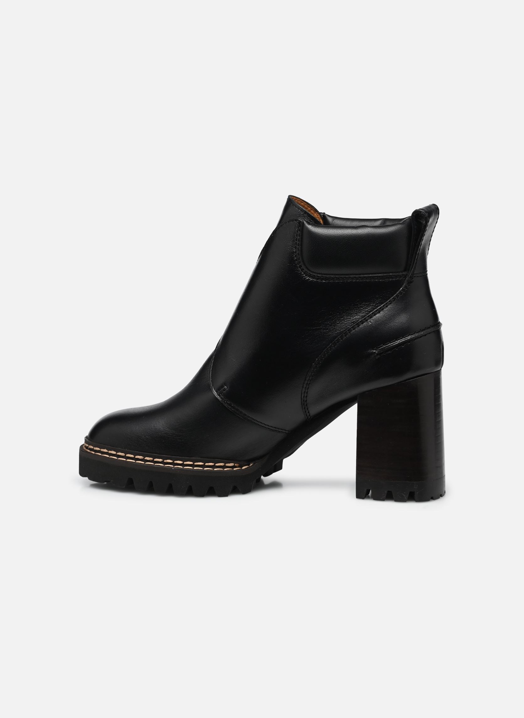Geschnürte Stiefeletten Willow Ankle Boot damen schwarz See by Chloé Geschnürte Stiefeletten Willow Ankle Boot damen schwarz BLACK