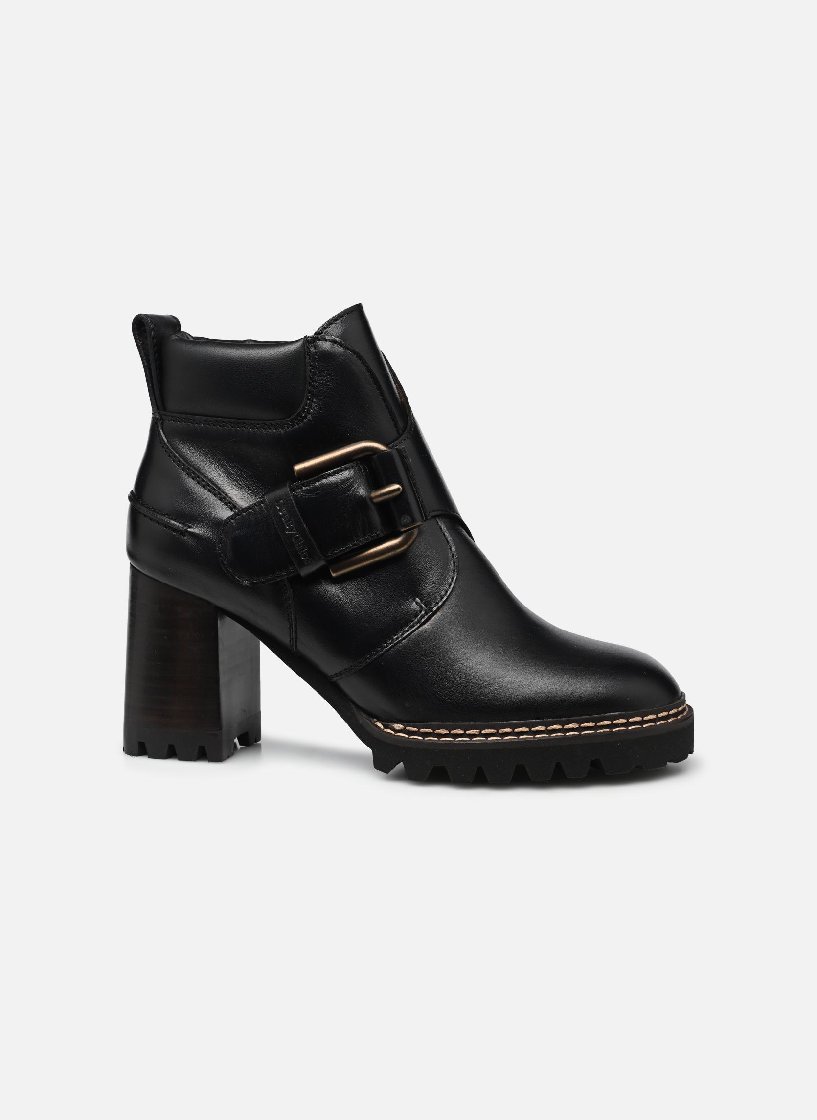 Geschnürte Stiefeletten Willow Ankle Boot damen schwarz See by Chloé Geschnürte Stiefeletten Willow Ankle Boot damen schwarz BLACK